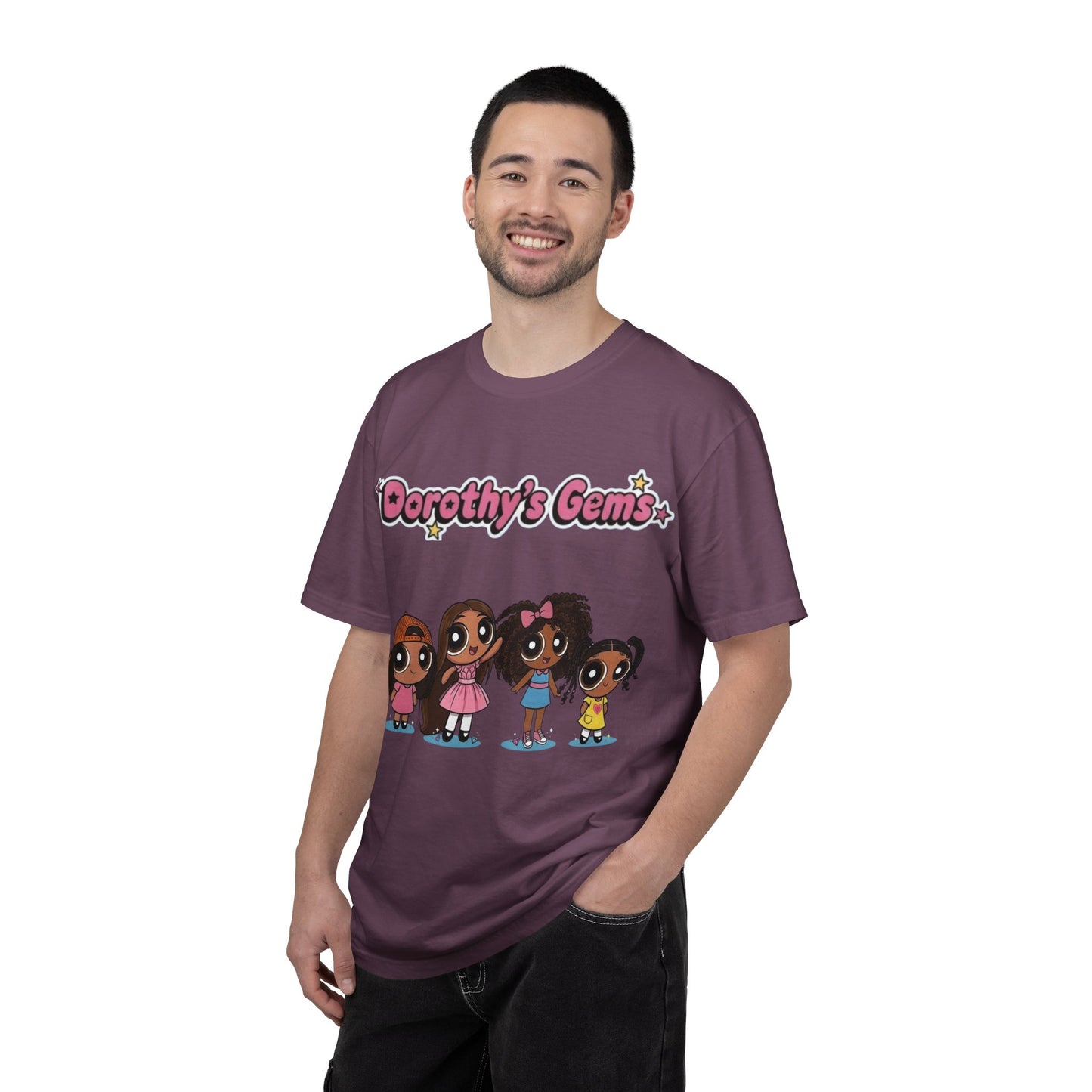 Dorothy's Gems Crewneck T‑Shirt — Cute Graphic Tee