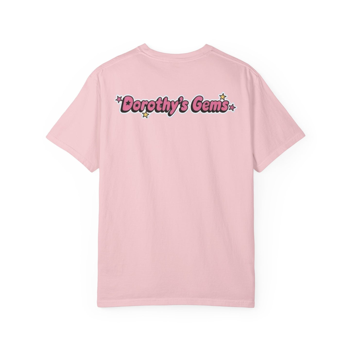 Dorothy’s Gems Crewneck T-Shirt — Cute Cartoon Girl Group with Colorful Gems
