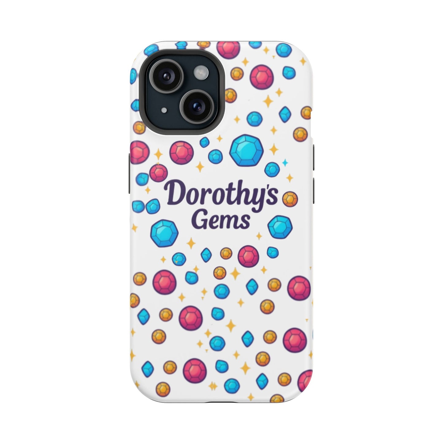 "Dorothy's Gems" Magnetic Impact-Resistant Case