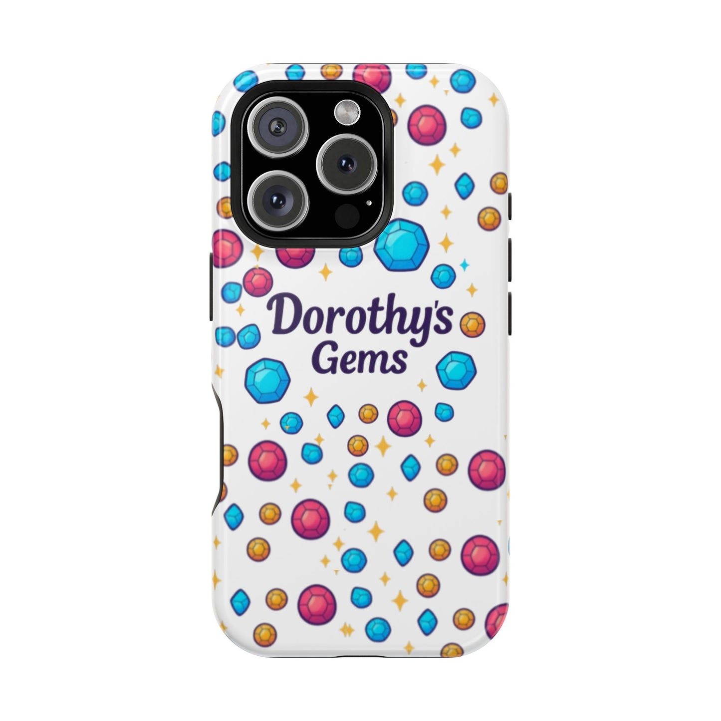 "Dorothy's Gems" Magnetic Impact-Resistant Case