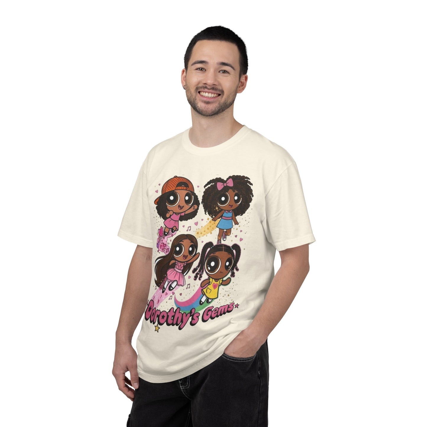 Dorothy's Gems T-Shirt — Cute Diverse Girl Squad Graphic Tee
