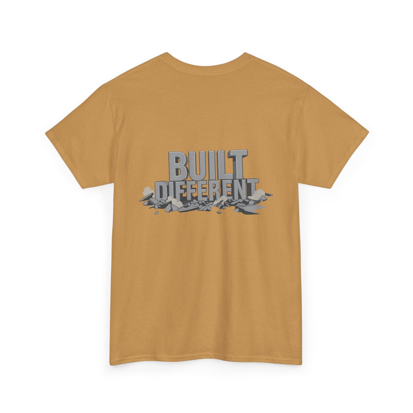 Built Different graphic tee | Flexing Arm Muscle T-Shirt