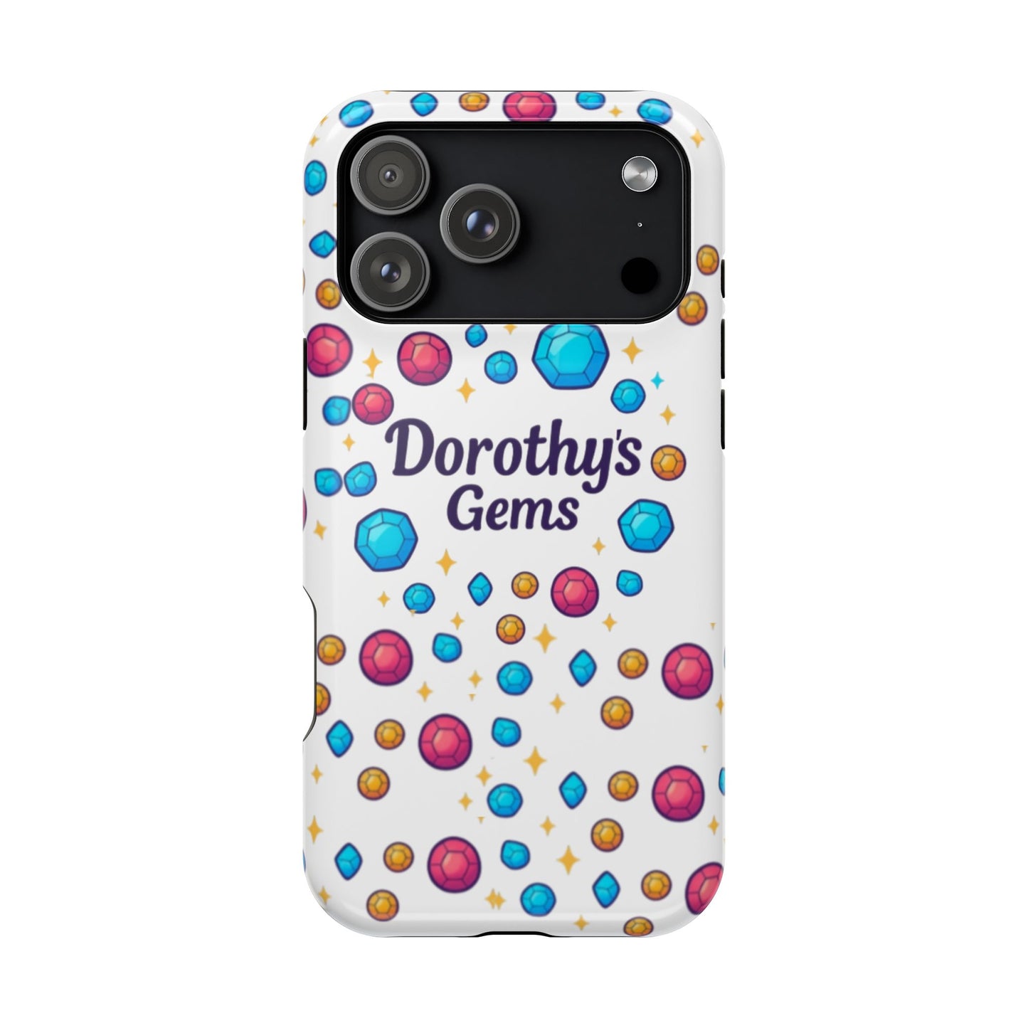 "Dorothy's Gems" Magnetic Impact-Resistant Case