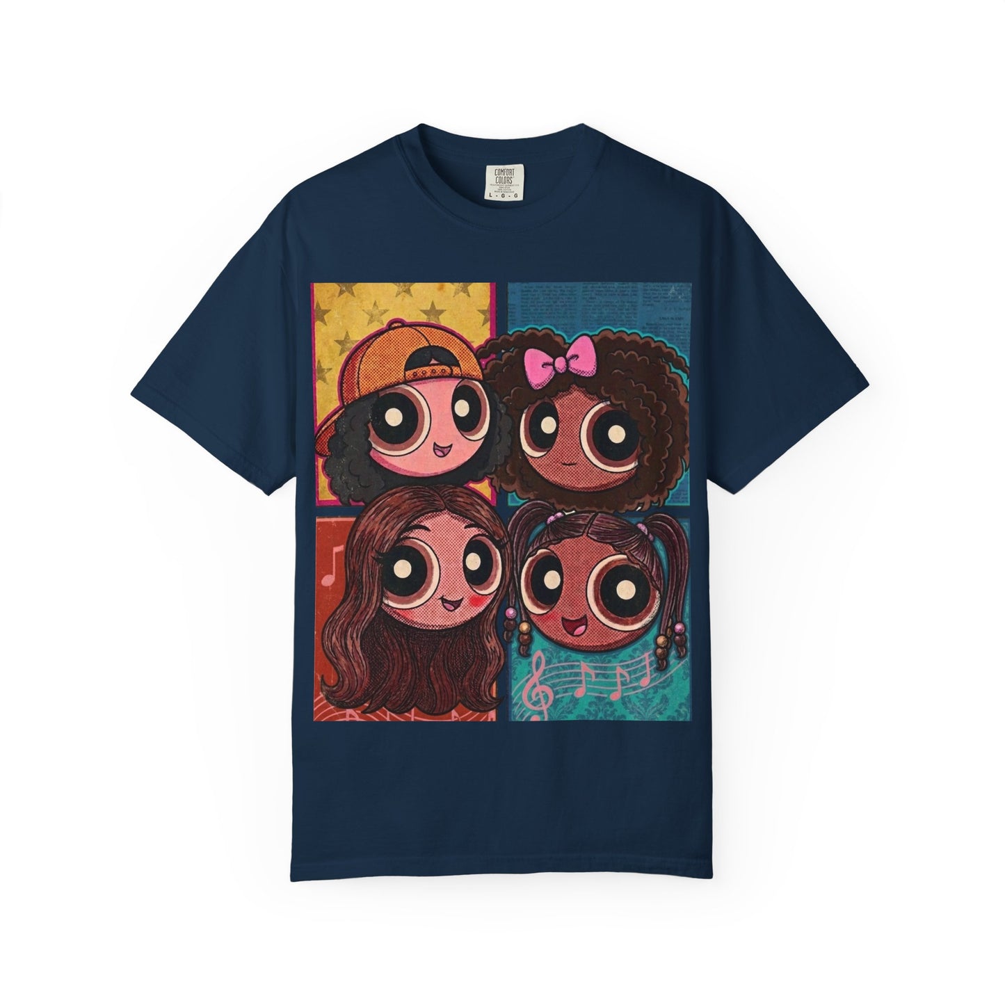 Dorothy's Gems Pop Art T-Shirt — Cute Retro Cartoon Sisters Tee