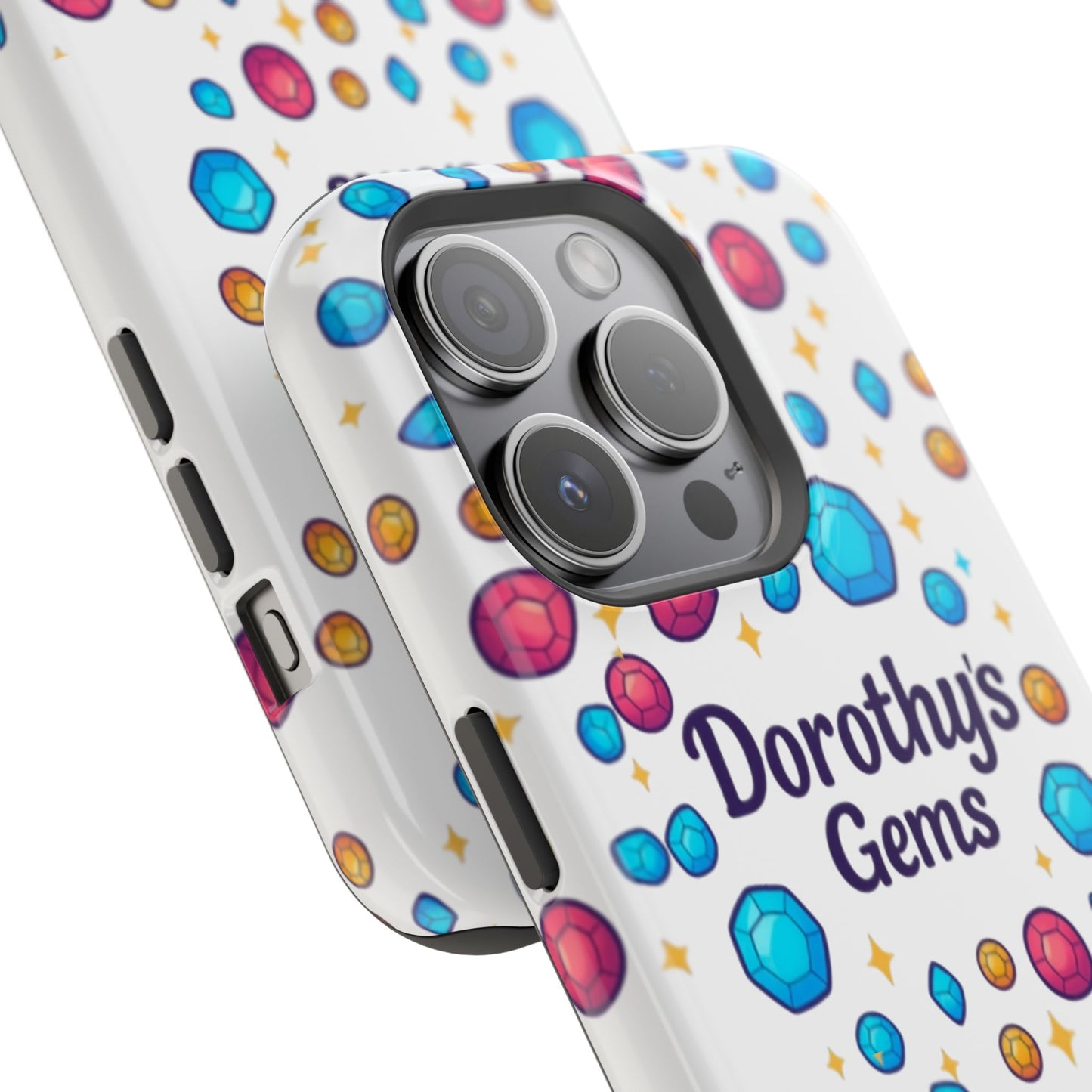 "Dorothy's Gems" Magnetic Impact-Resistant Case