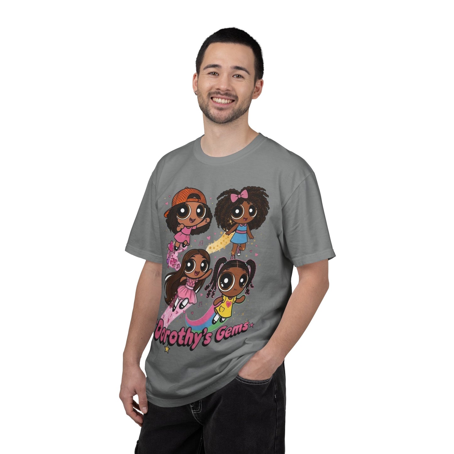 Dorothy's Gems T-Shirt — Cute Diverse Girl Squad Graphic Tee