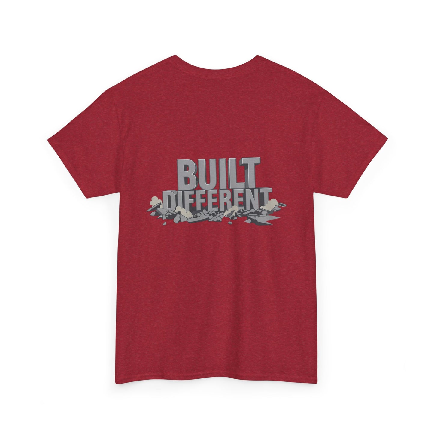 Built Different graphic tee | Flexing Arm Muscle T-Shirt