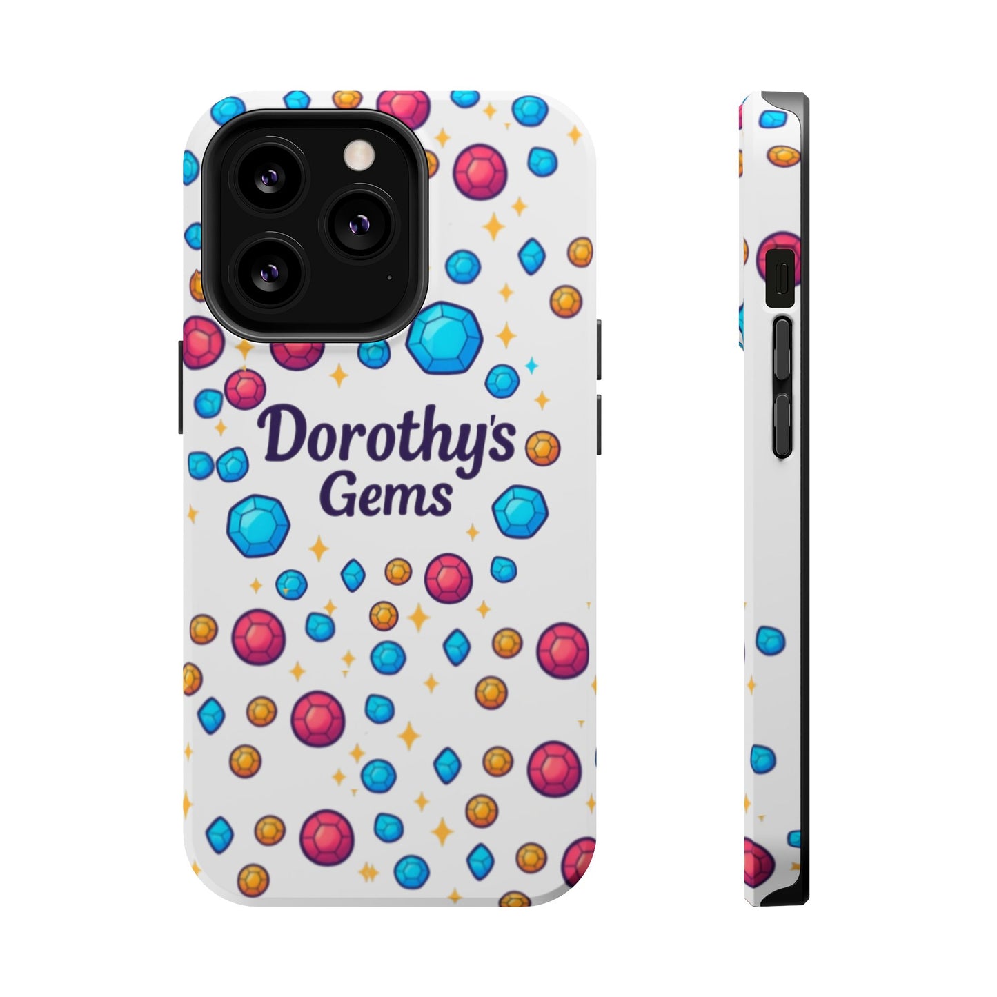 "Dorothy's Gems" Magnetic Impact-Resistant Case