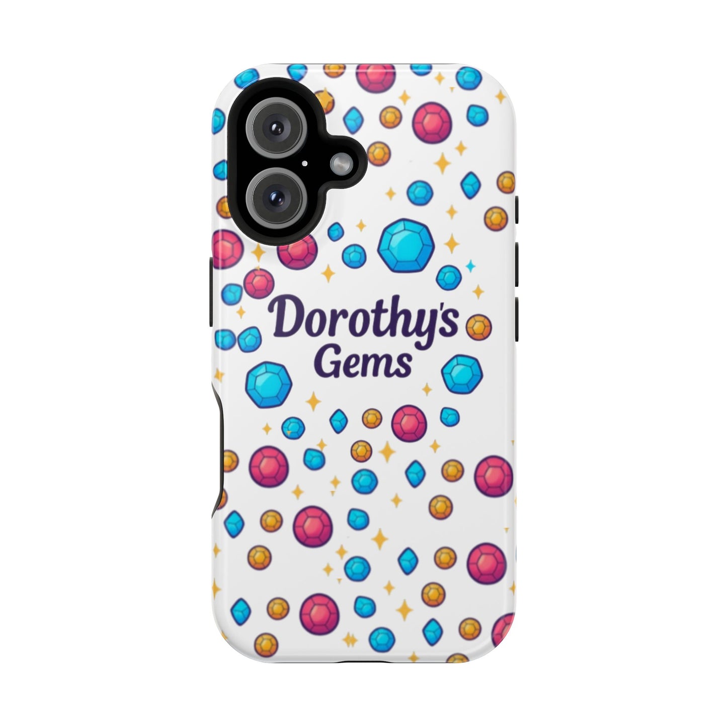 "Dorothy's Gems" Magnetic Impact-Resistant Case