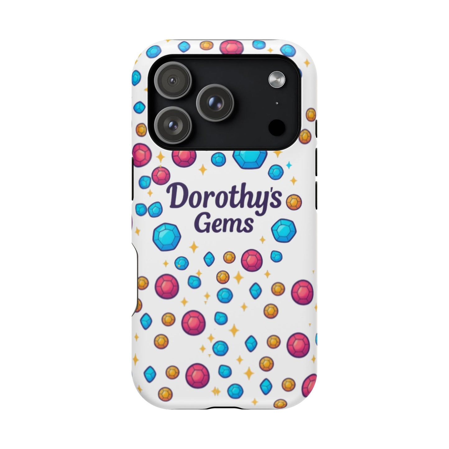 "Dorothy's Gems" Magnetic Impact-Resistant Case