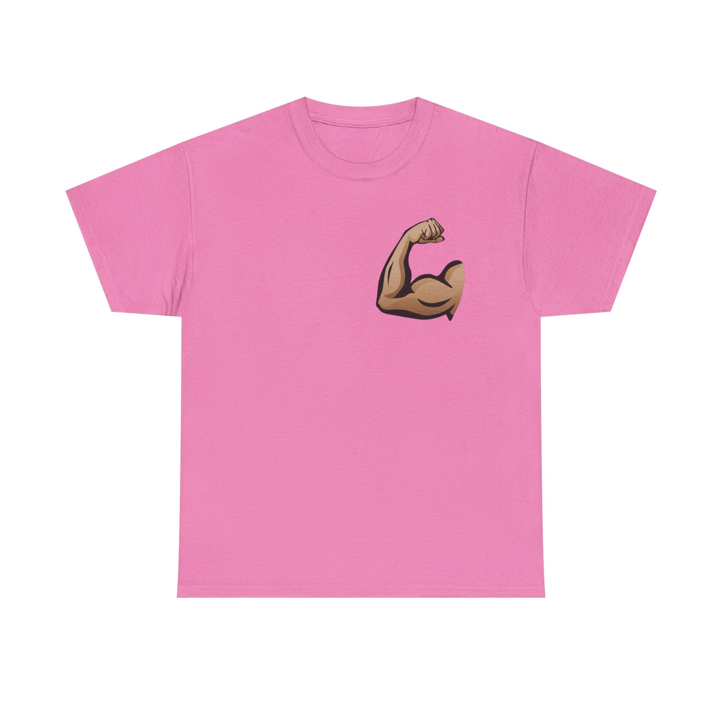 Built Different graphic tee | Flexing Arm Muscle T-Shirt