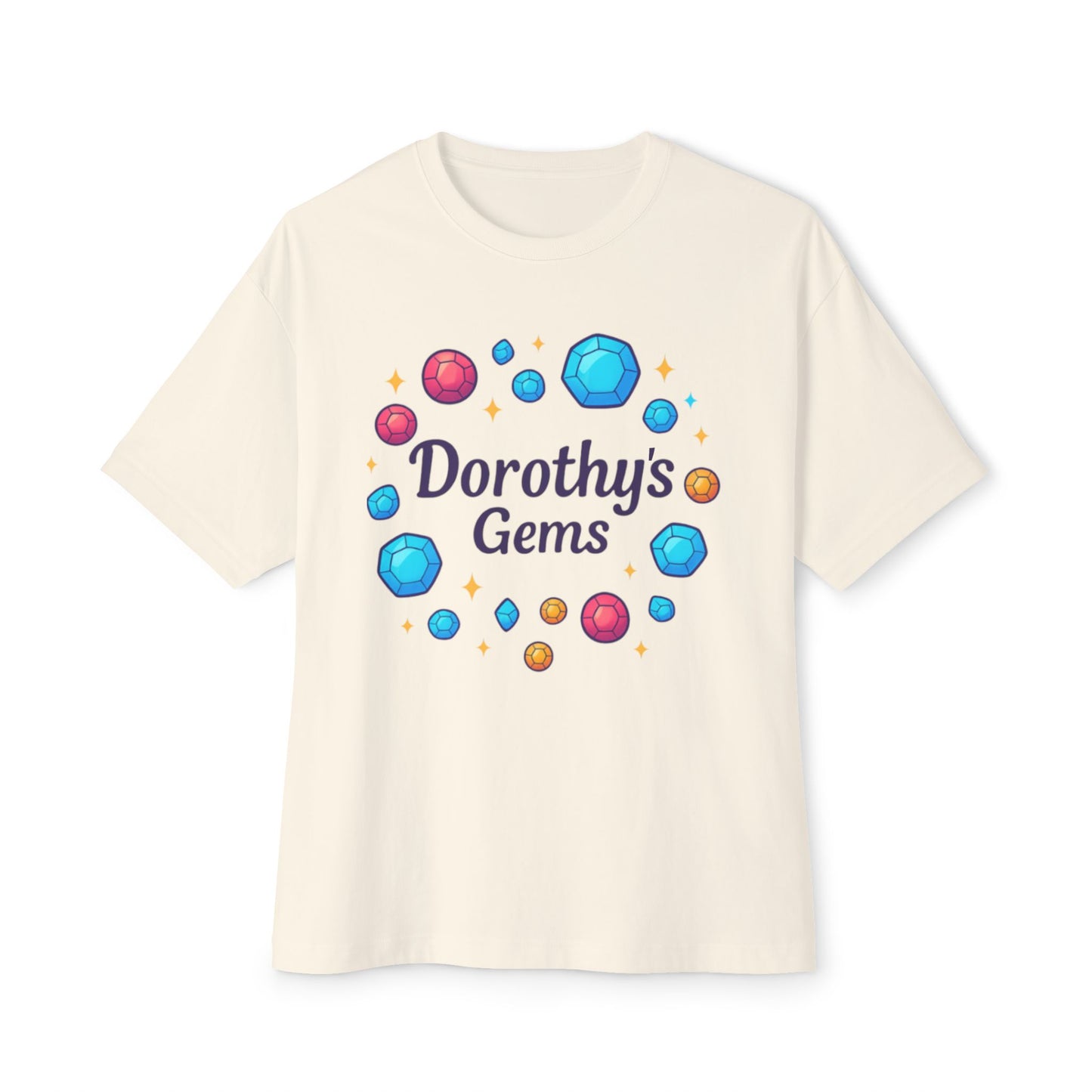 Dorothy's Gems Tee — Colorful Gemstone Logo T-Shirt