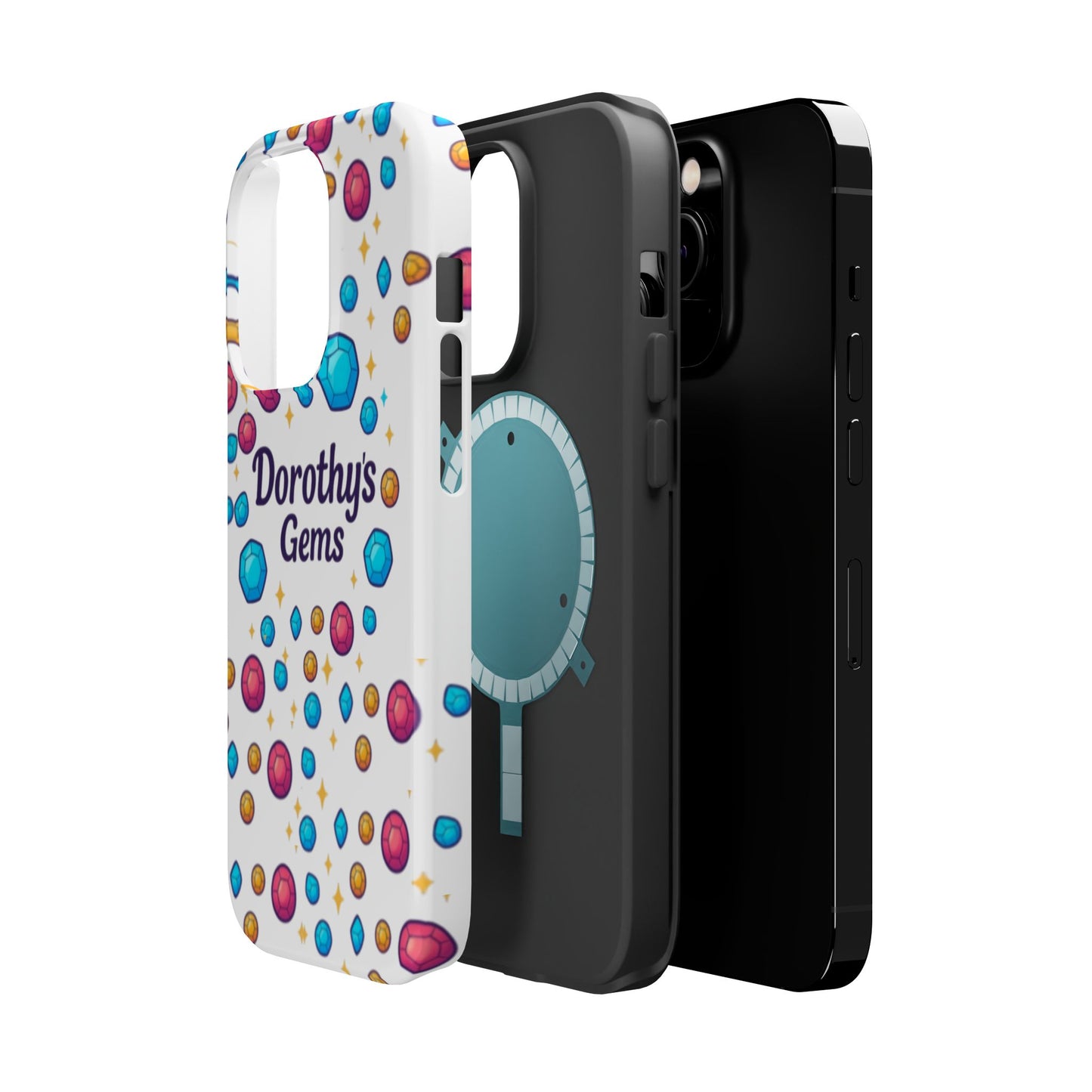 "Dorothy's Gems" Magnetic Impact-Resistant Case
