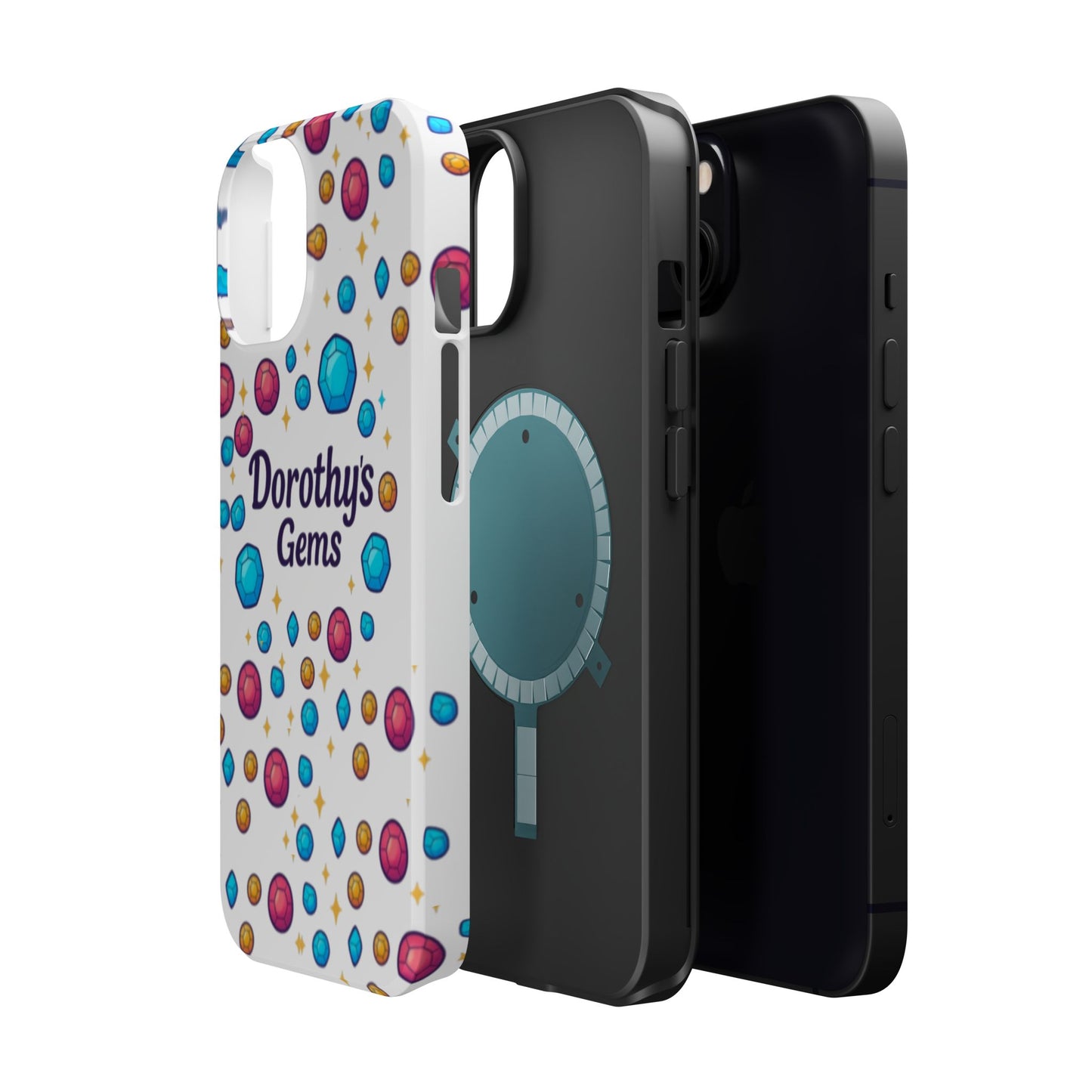 "Dorothy's Gems" Magnetic Impact-Resistant Case