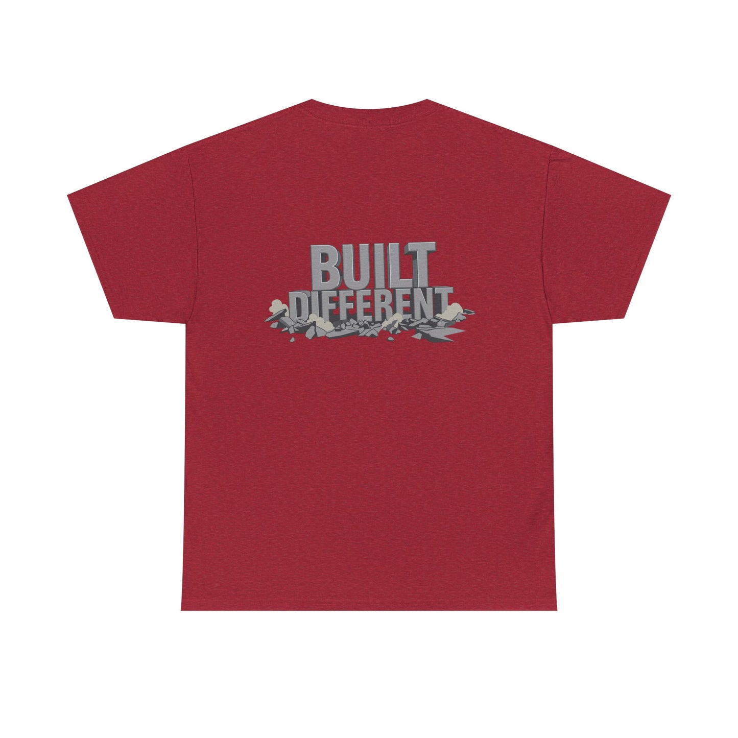 Built Different graphic tee | Flexing Arm Muscle T-Shirt