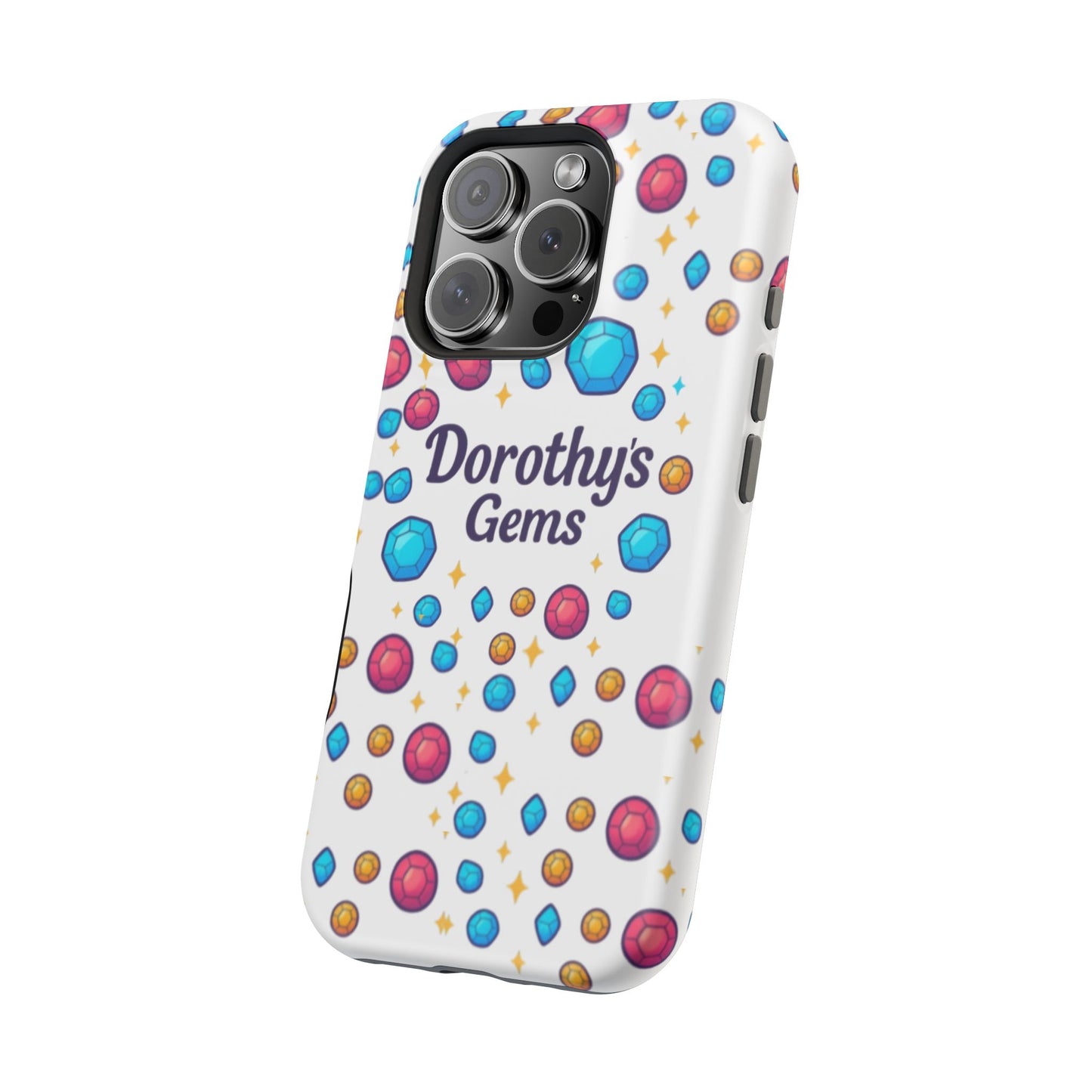 "Dorothy's Gems" Magnetic Impact-Resistant Case