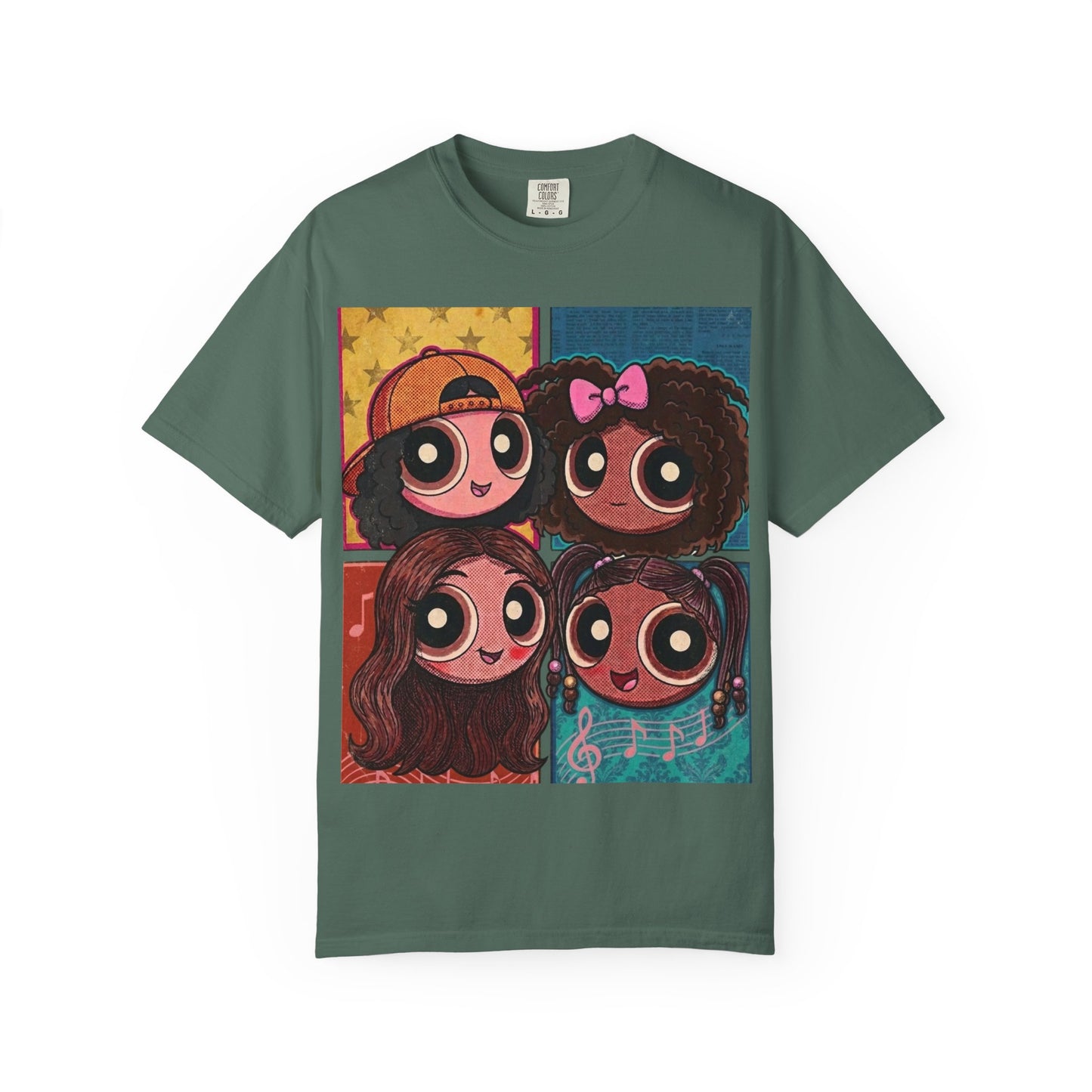 Dorothy's Gems Pop Art T-Shirt — Cute Retro Cartoon Sisters Tee