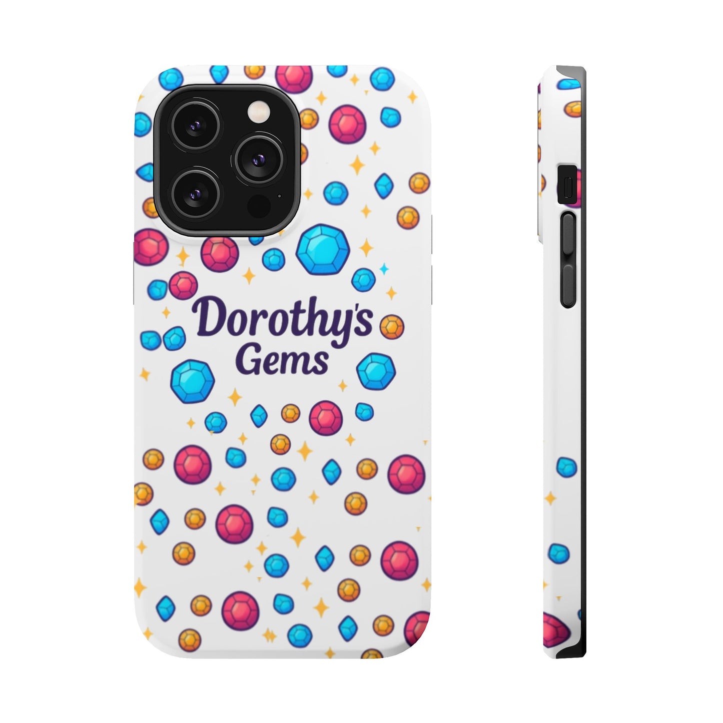 "Dorothy's Gems" Magnetic Impact-Resistant Case