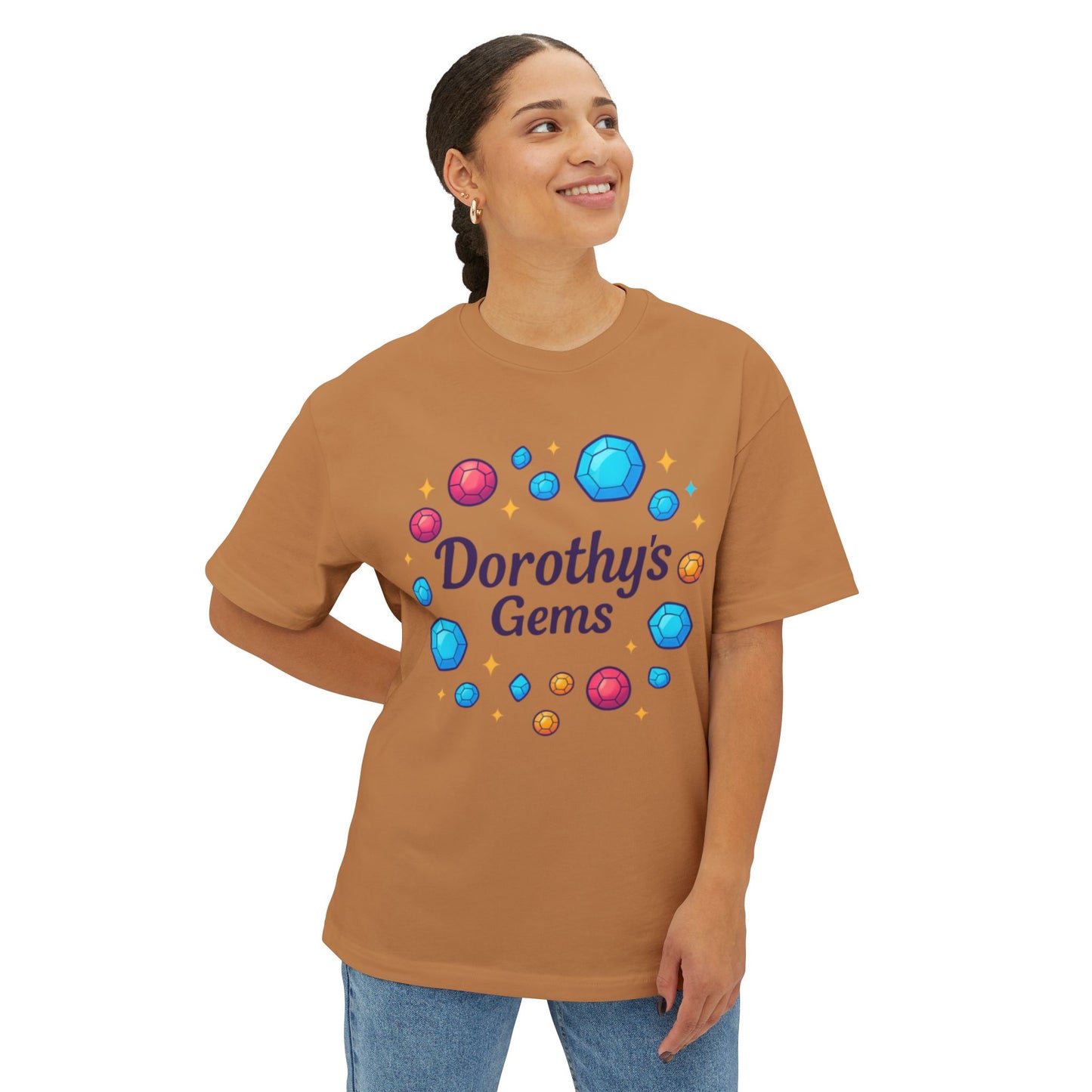 Dorothy's Gems Tee — Colorful Gemstone Logo T-Shirt
