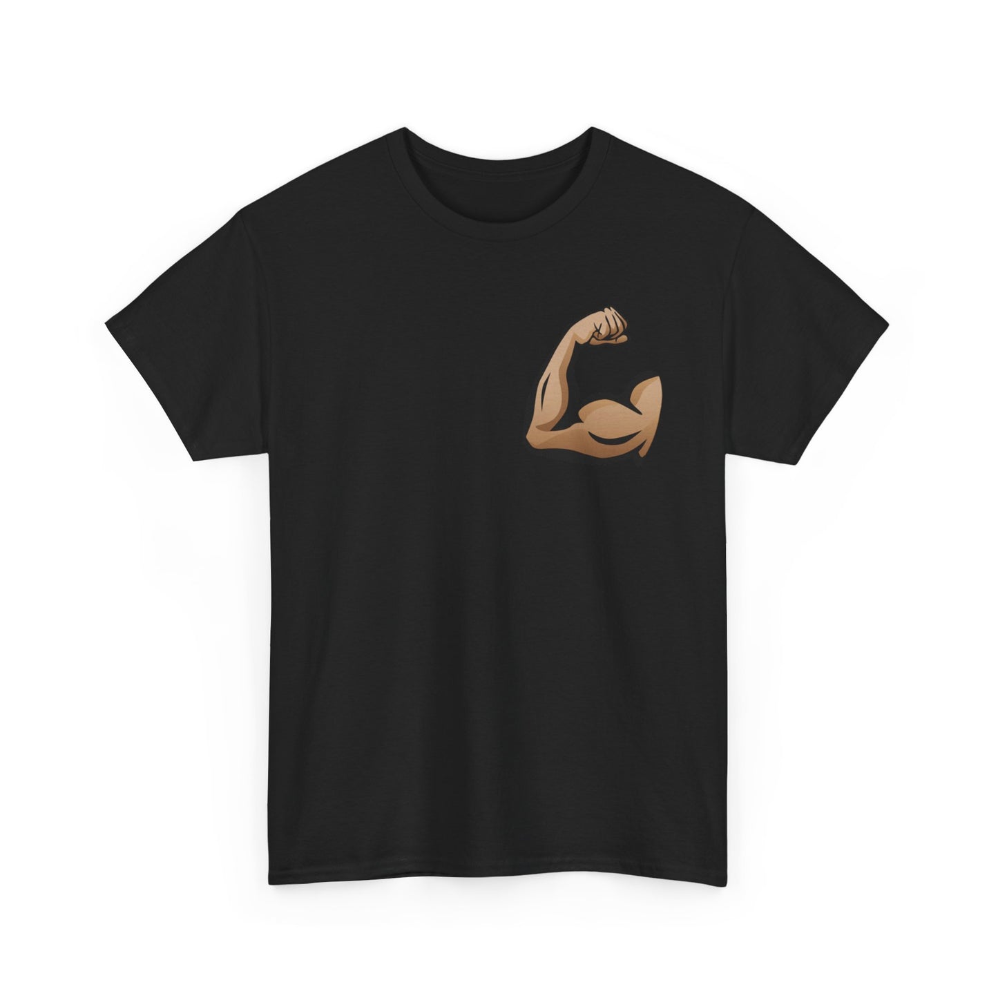 Built Different graphic tee | Flexing Arm Muscle T-Shirt