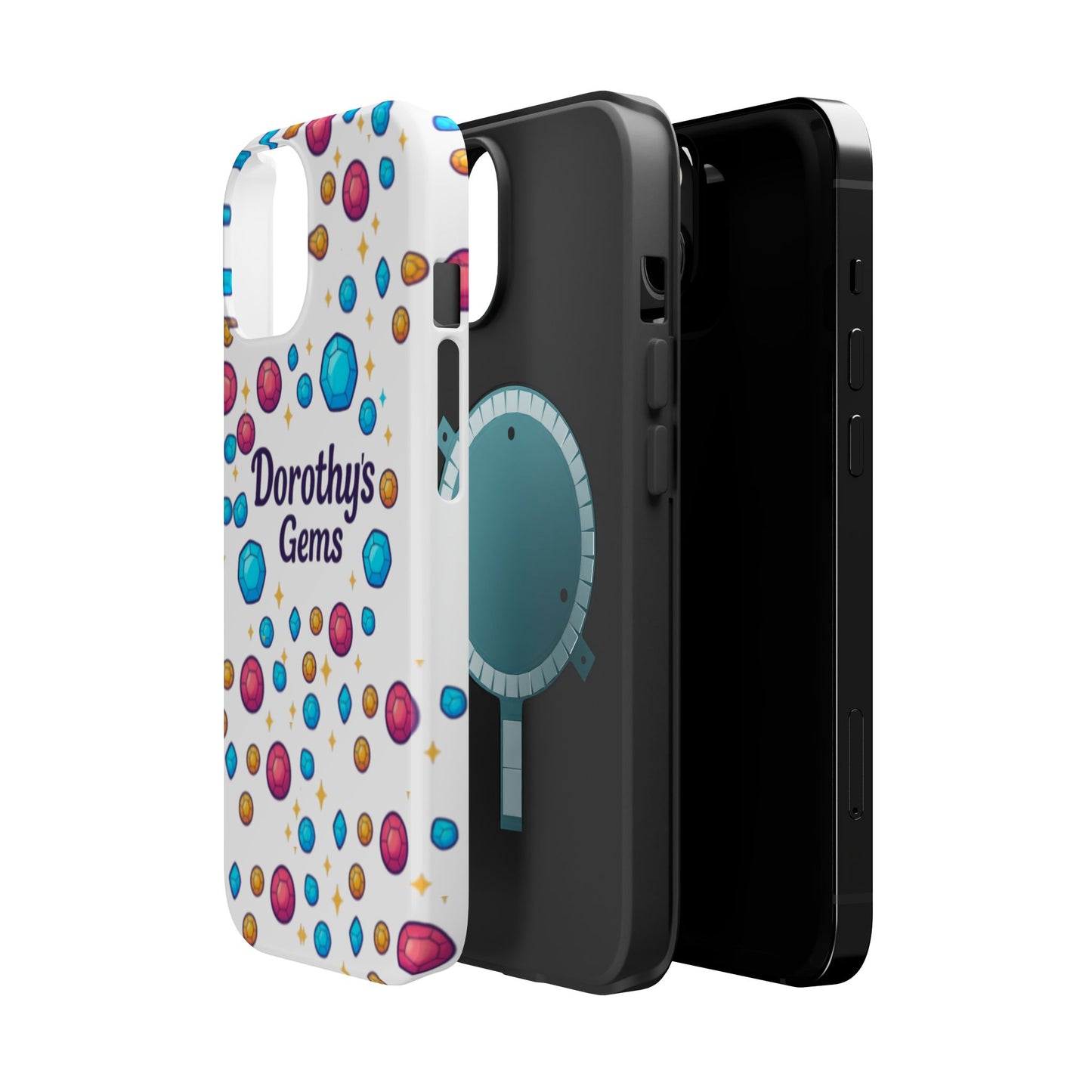 "Dorothy's Gems" Magnetic Impact-Resistant Case