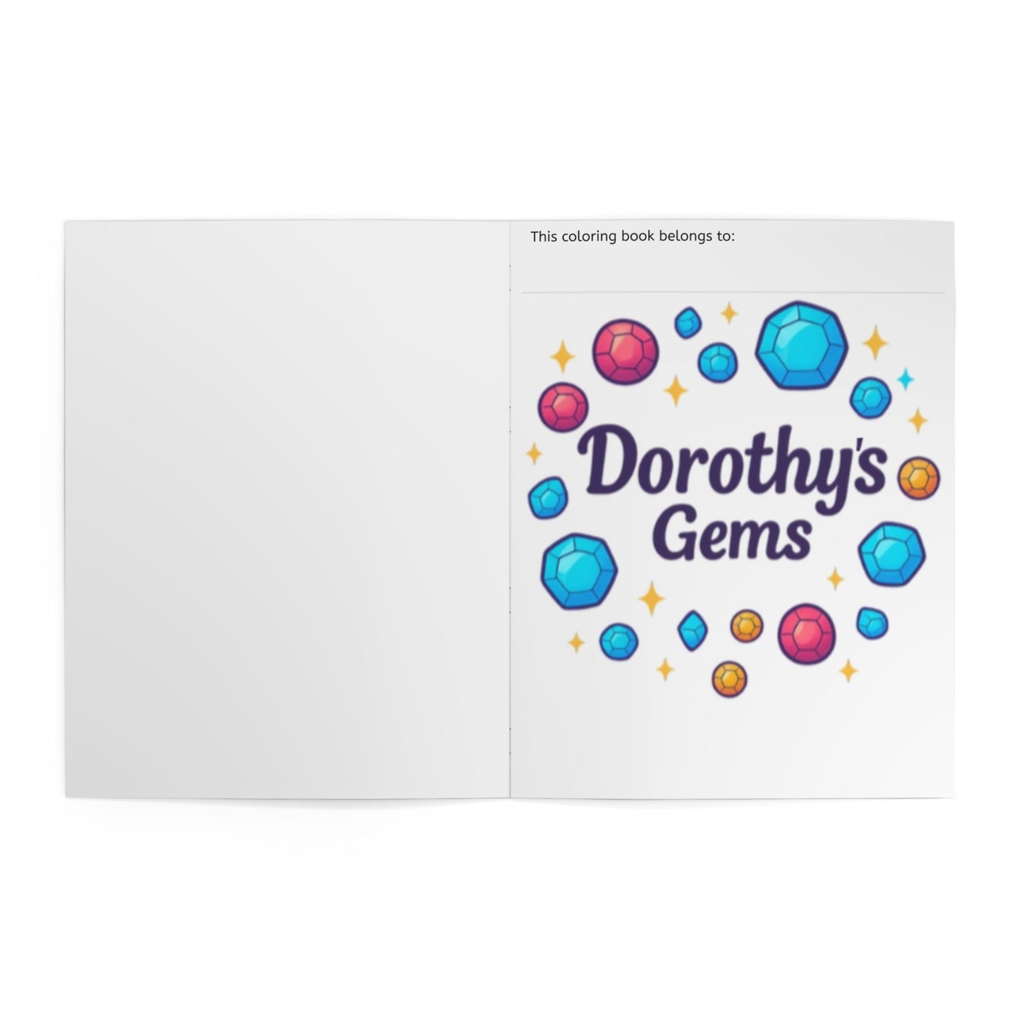 Dorothy’s Gems Coloring Book