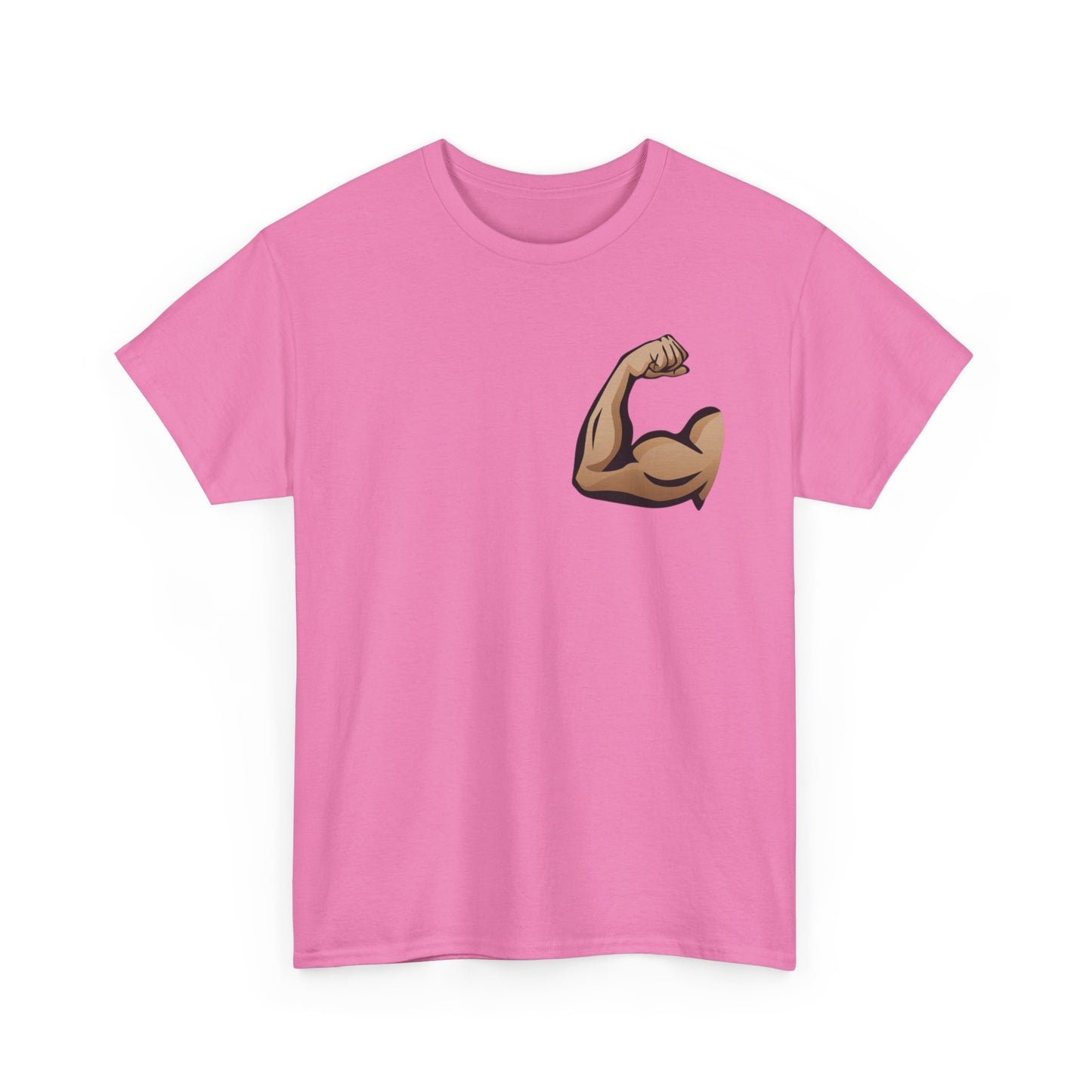 Built Different graphic tee | Flexing Arm Muscle T-Shirt