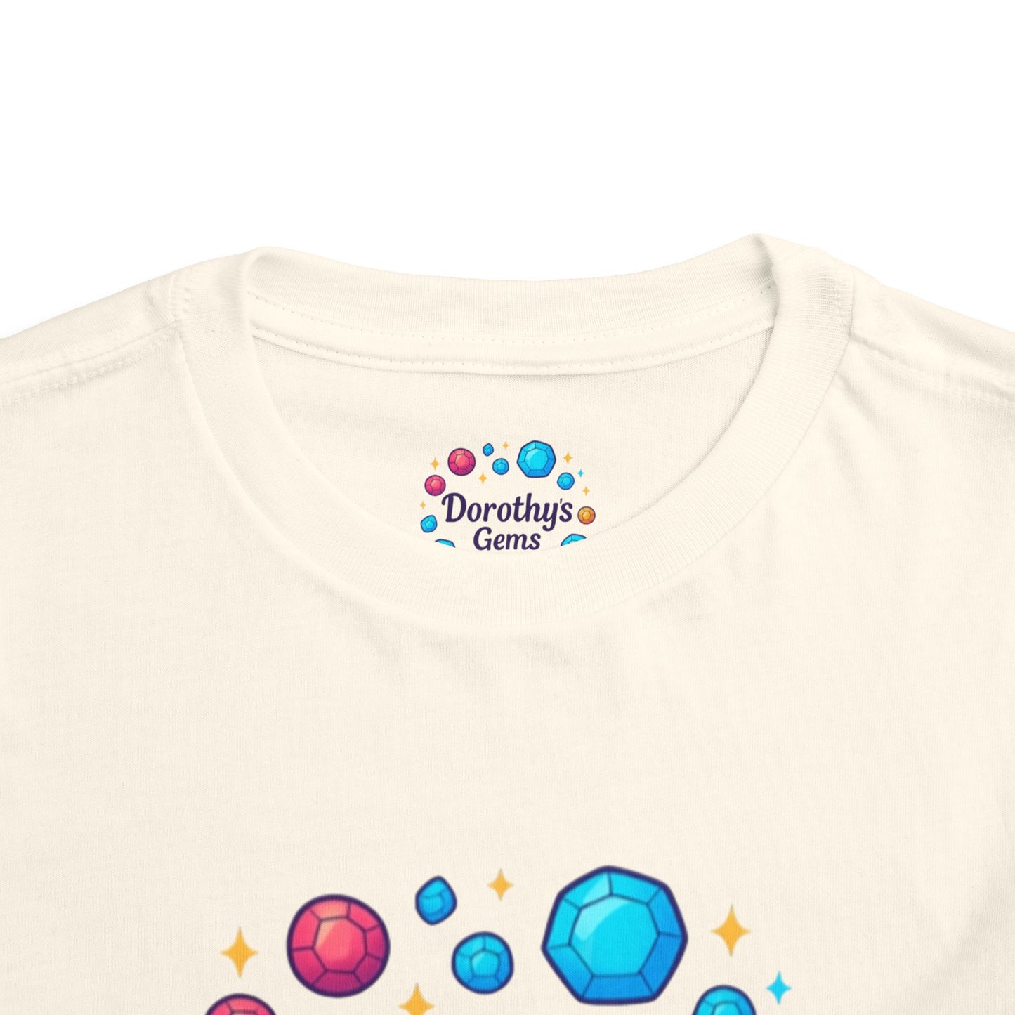 Dorothy's Gems Toddler Tee — Colorful Gemstone Kids Shirt