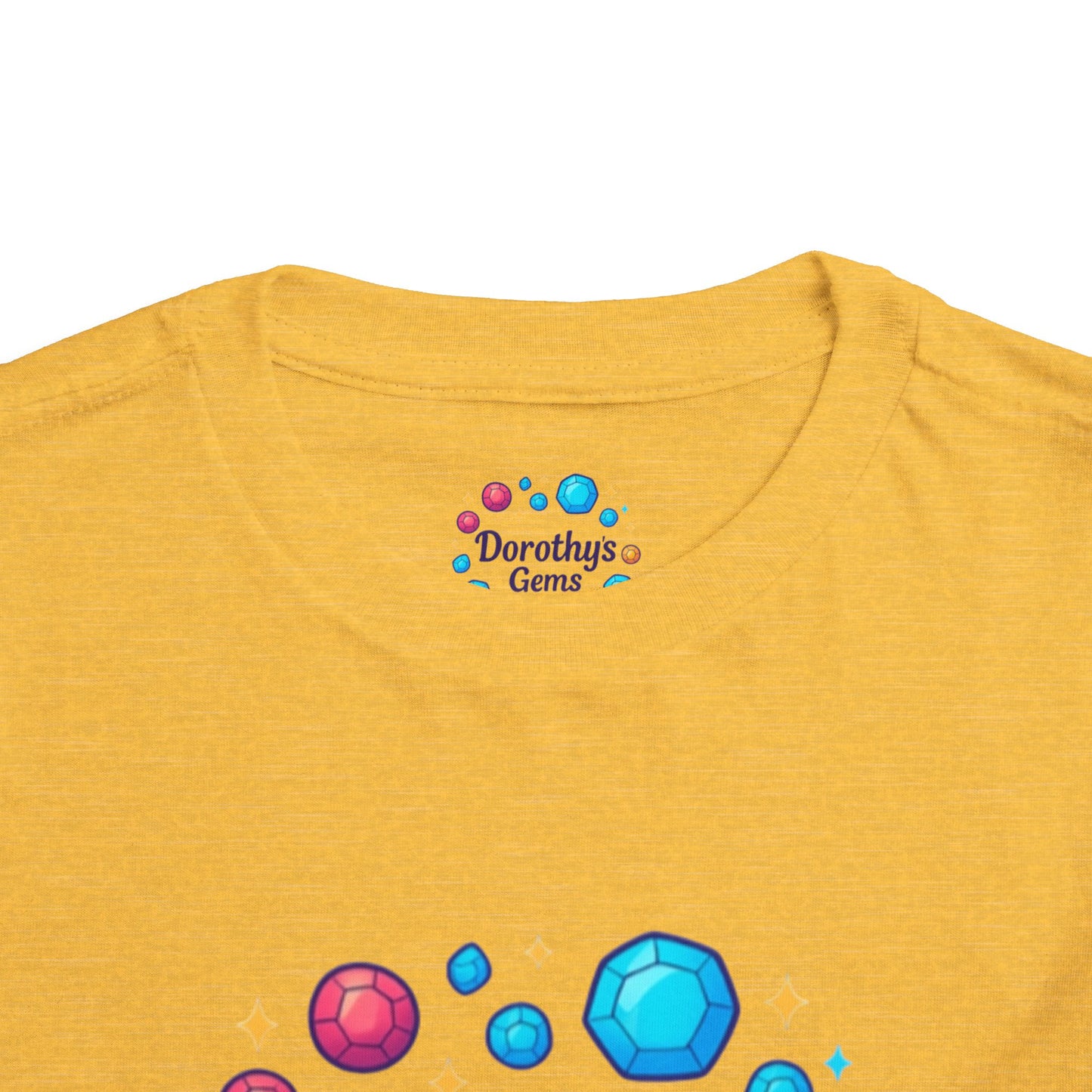 Dorothy's Gems Toddler Tee — Colorful Gemstone Kids Shirt