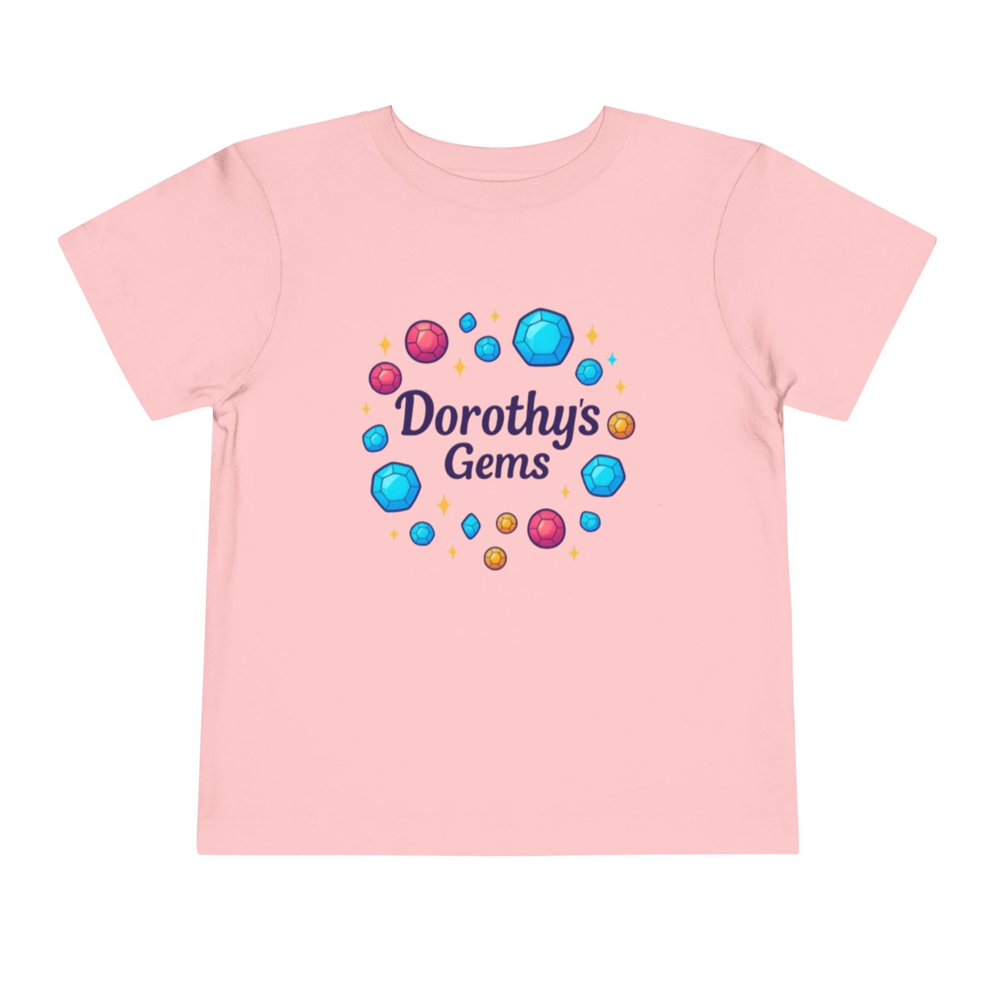 Dorothy's Gems Toddler Tee — Colorful Gemstone Kids Shirt
