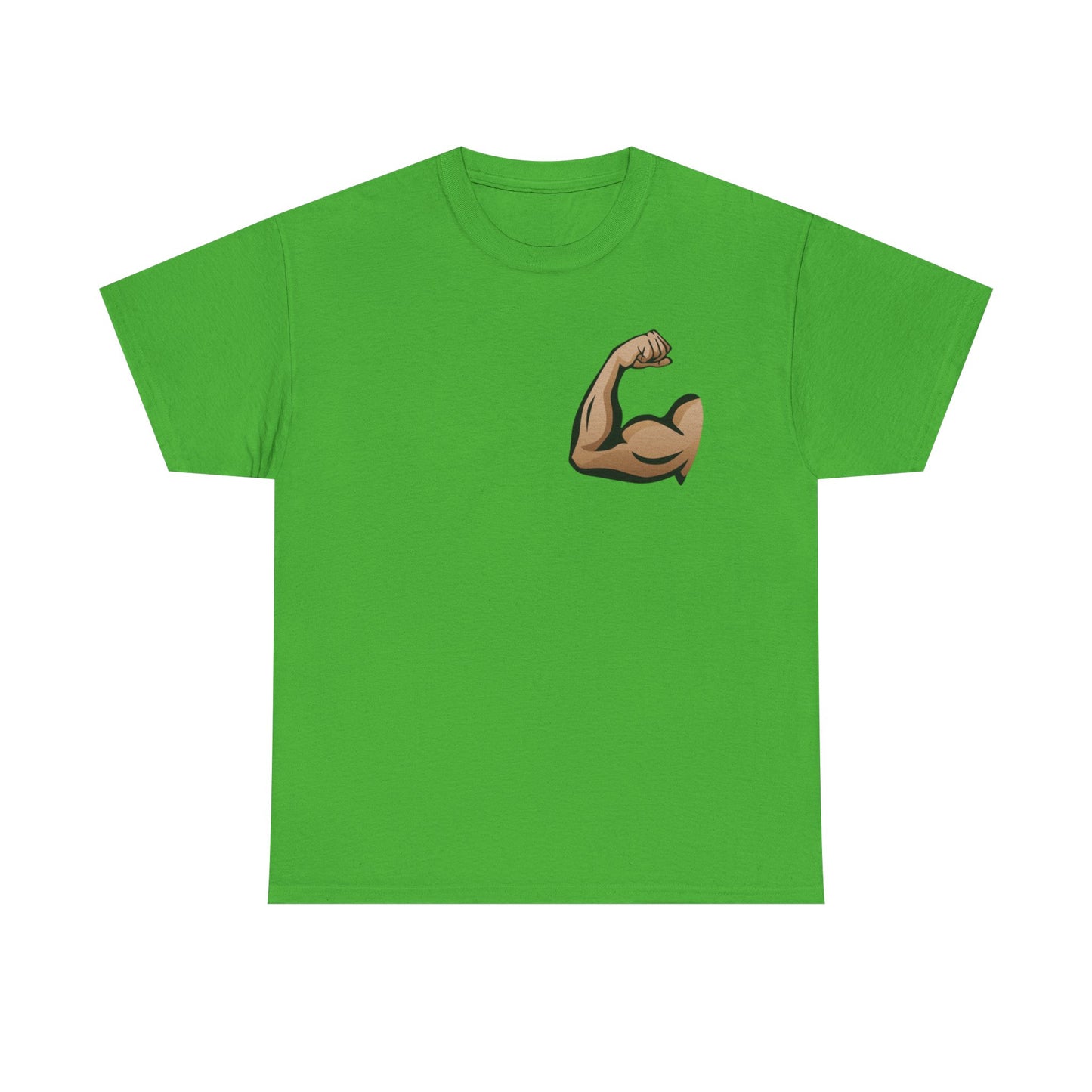 Built Different graphic tee | Flexing Arm Muscle T-Shirt