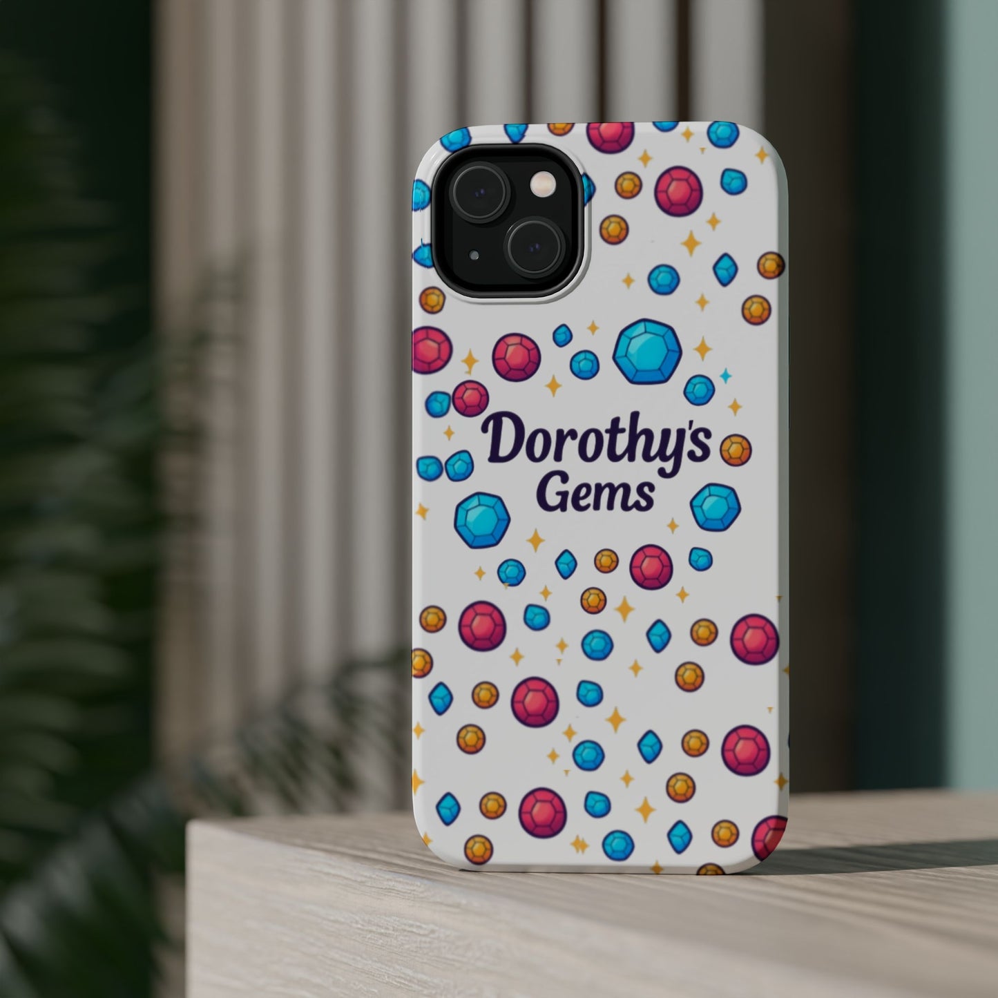"Dorothy's Gems" Magnetic Impact-Resistant Case