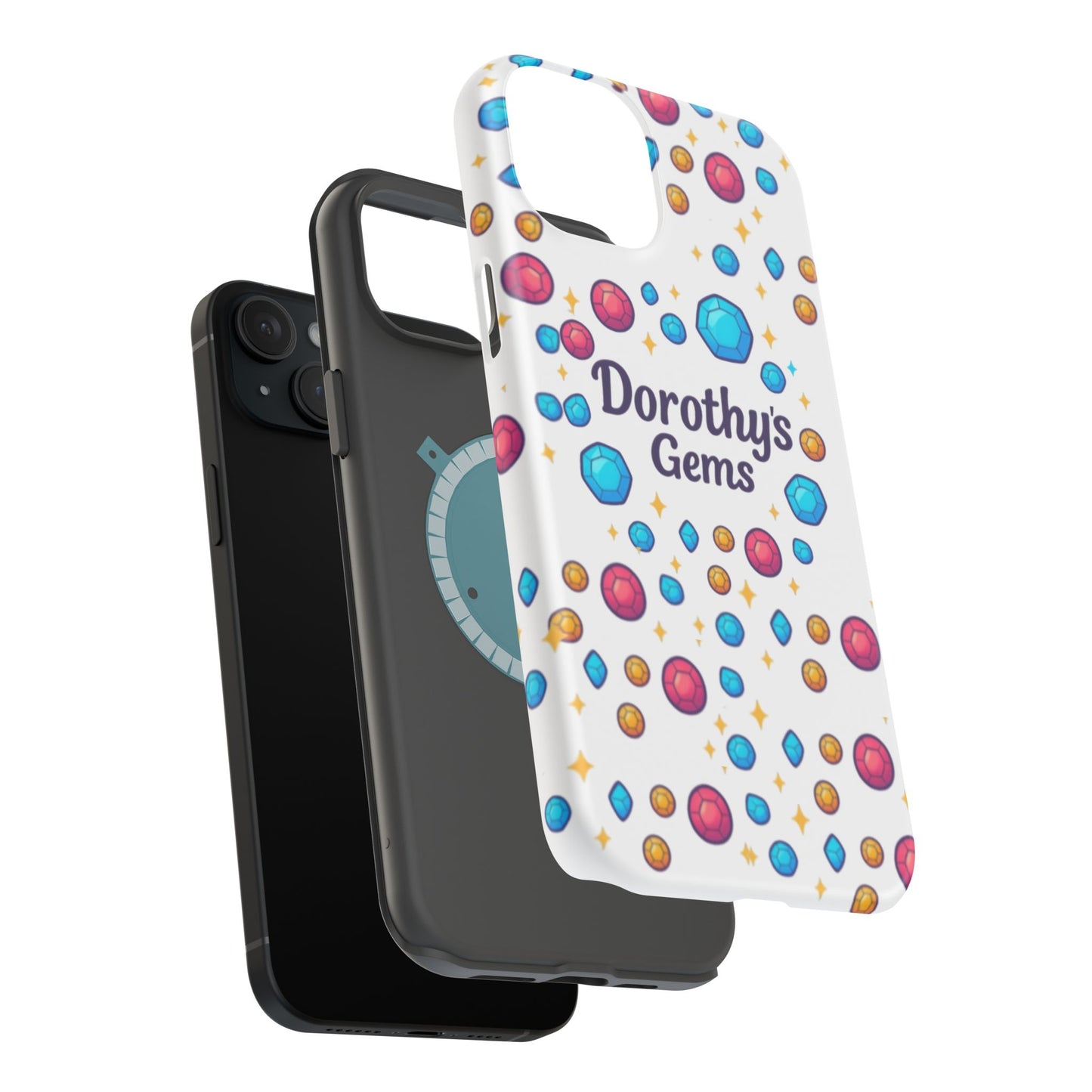 "Dorothy's Gems" Magnetic Impact-Resistant Case