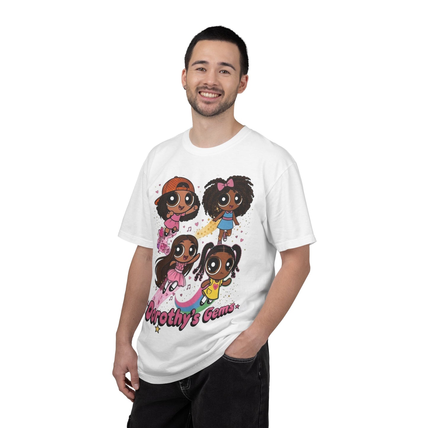 Dorothy's Gems T-Shirt — Cute Diverse Girl Squad Graphic Tee
