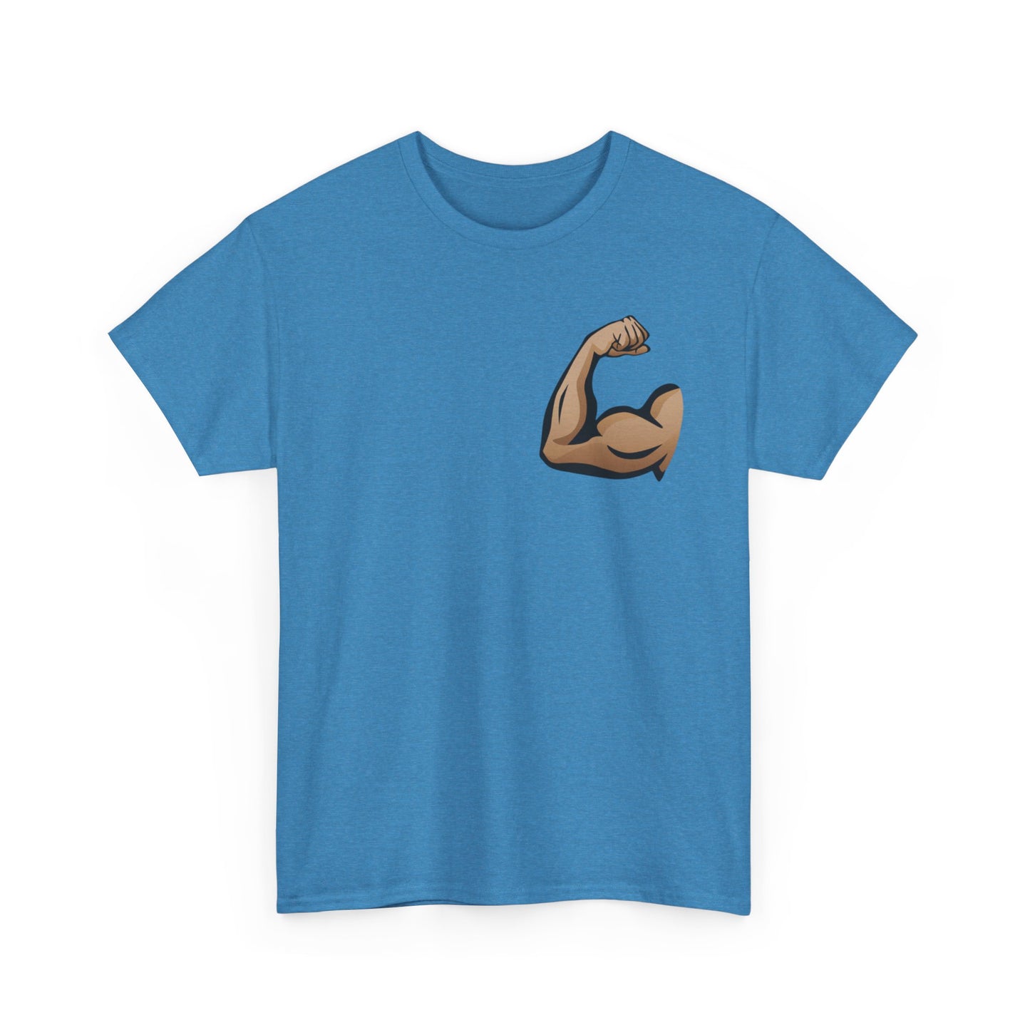 Built Different graphic tee | Flexing Arm Muscle T-Shirt