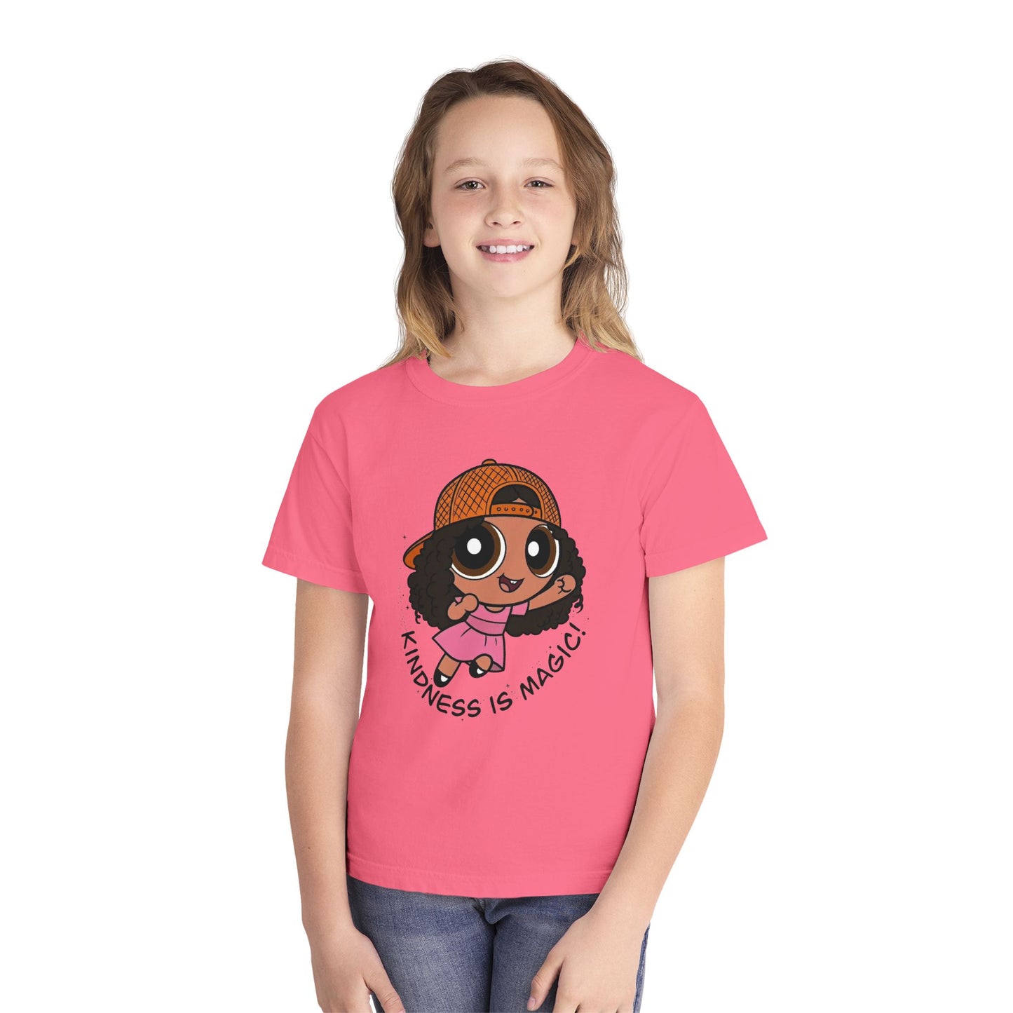 Kids "Kindness Is Magic" Cute Character Tee