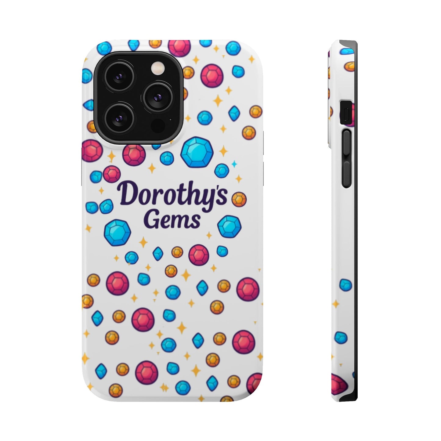 "Dorothy's Gems" Magnetic Impact-Resistant Case