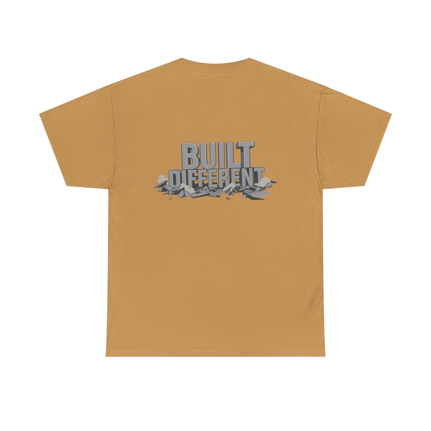 Built Different graphic tee | Flexing Arm Muscle T-Shirt