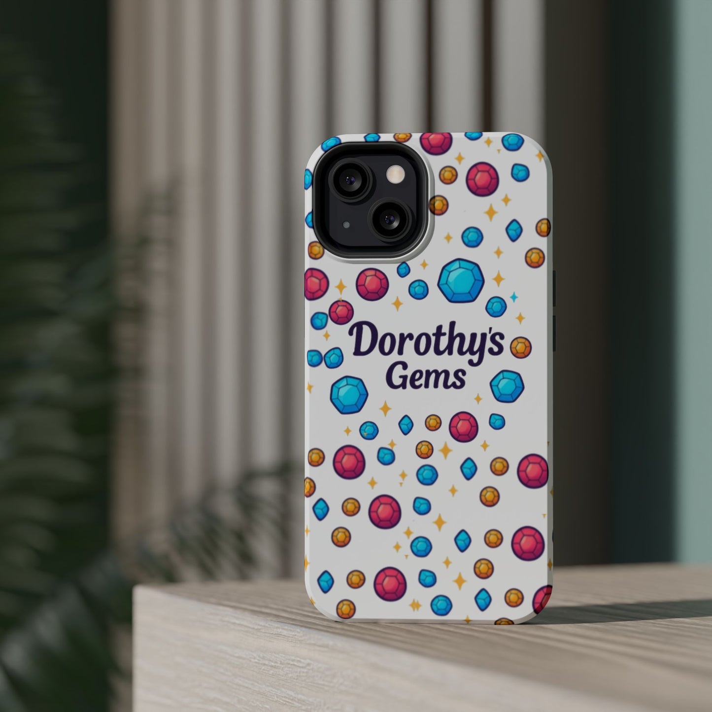 "Dorothy's Gems" Magnetic Impact-Resistant Case