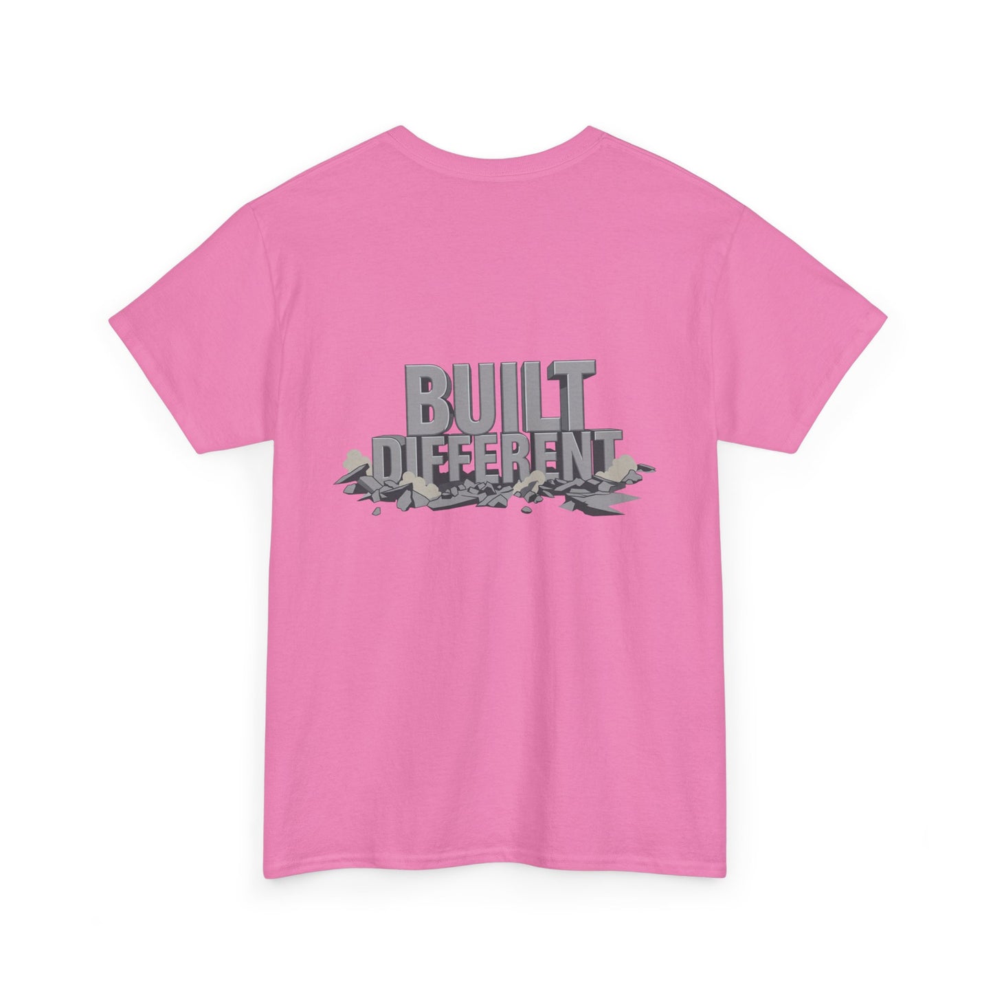 Built Different graphic tee | Flexing Arm Muscle T-Shirt