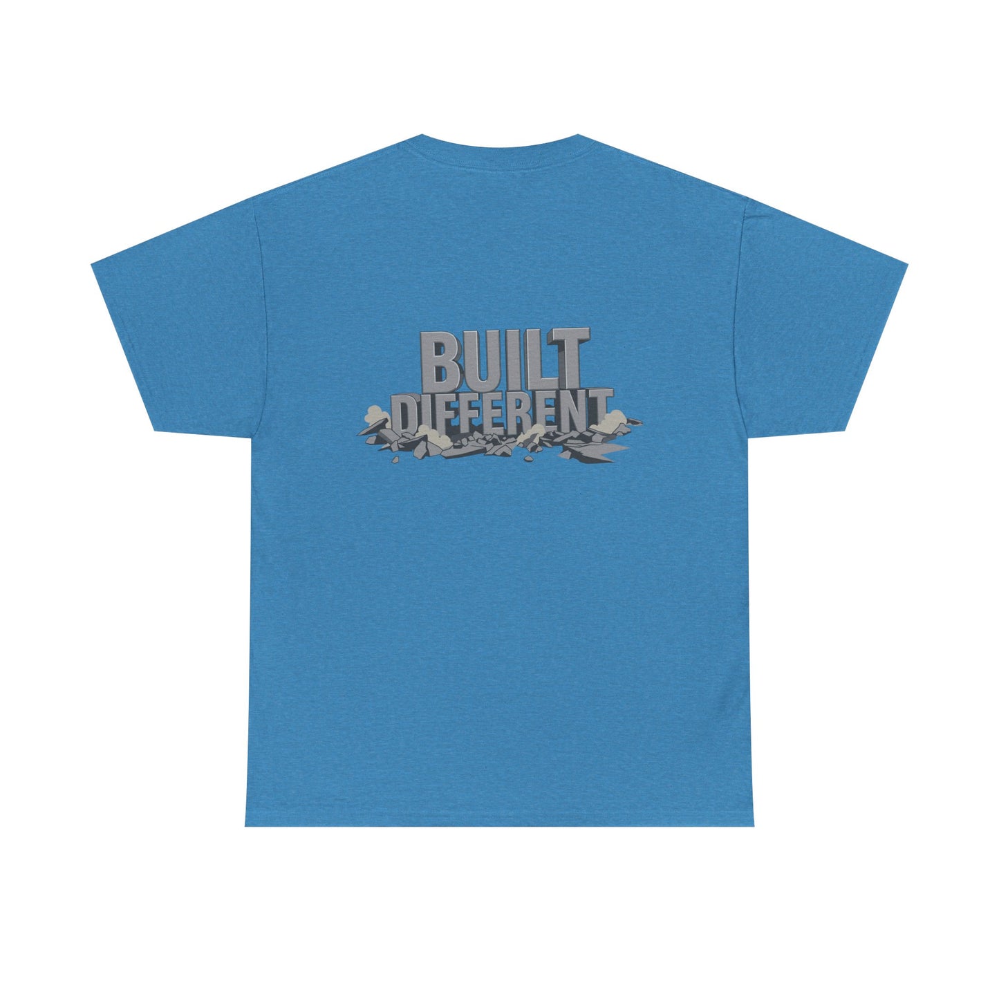 Built Different graphic tee | Flexing Arm Muscle T-Shirt