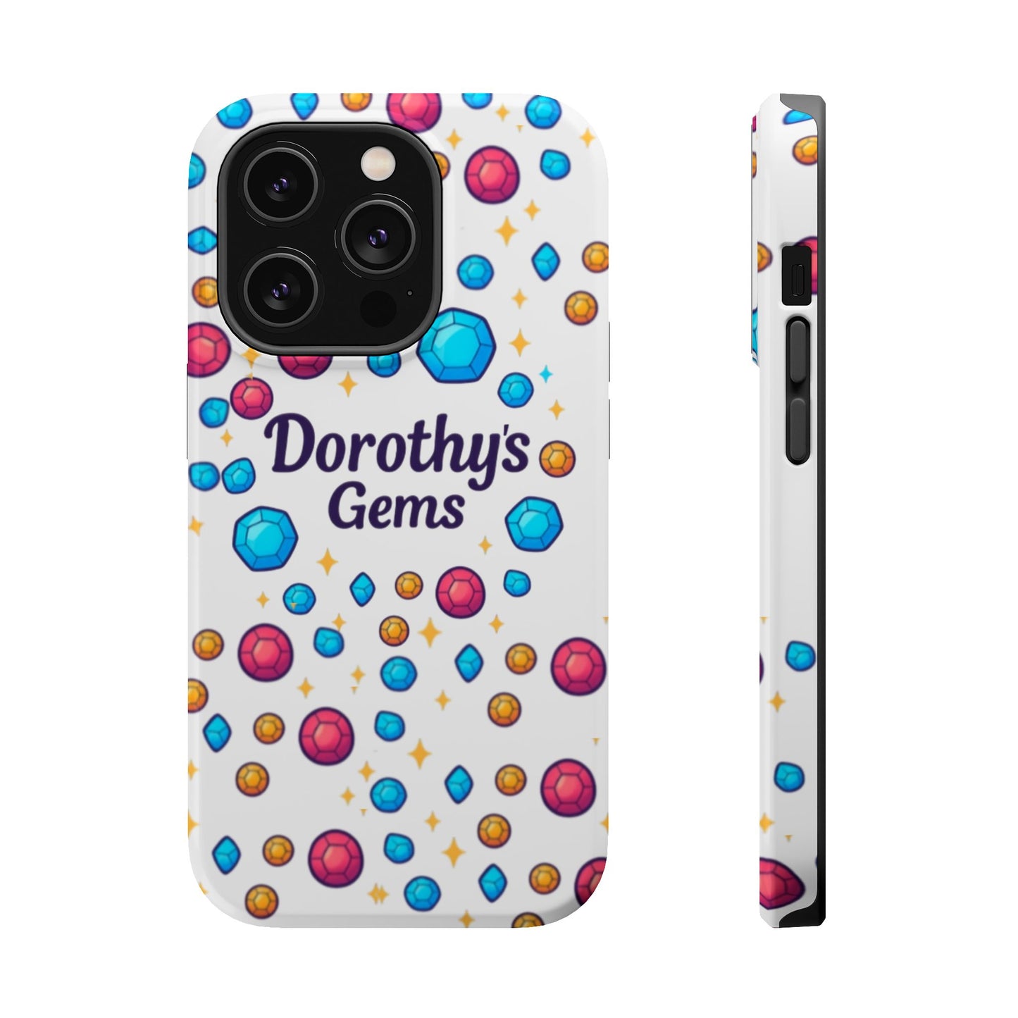 "Dorothy's Gems" Magnetic Impact-Resistant Case
