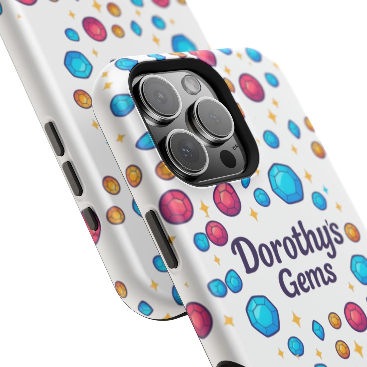 "Dorothy's Gems" Magnetic Impact-Resistant Case