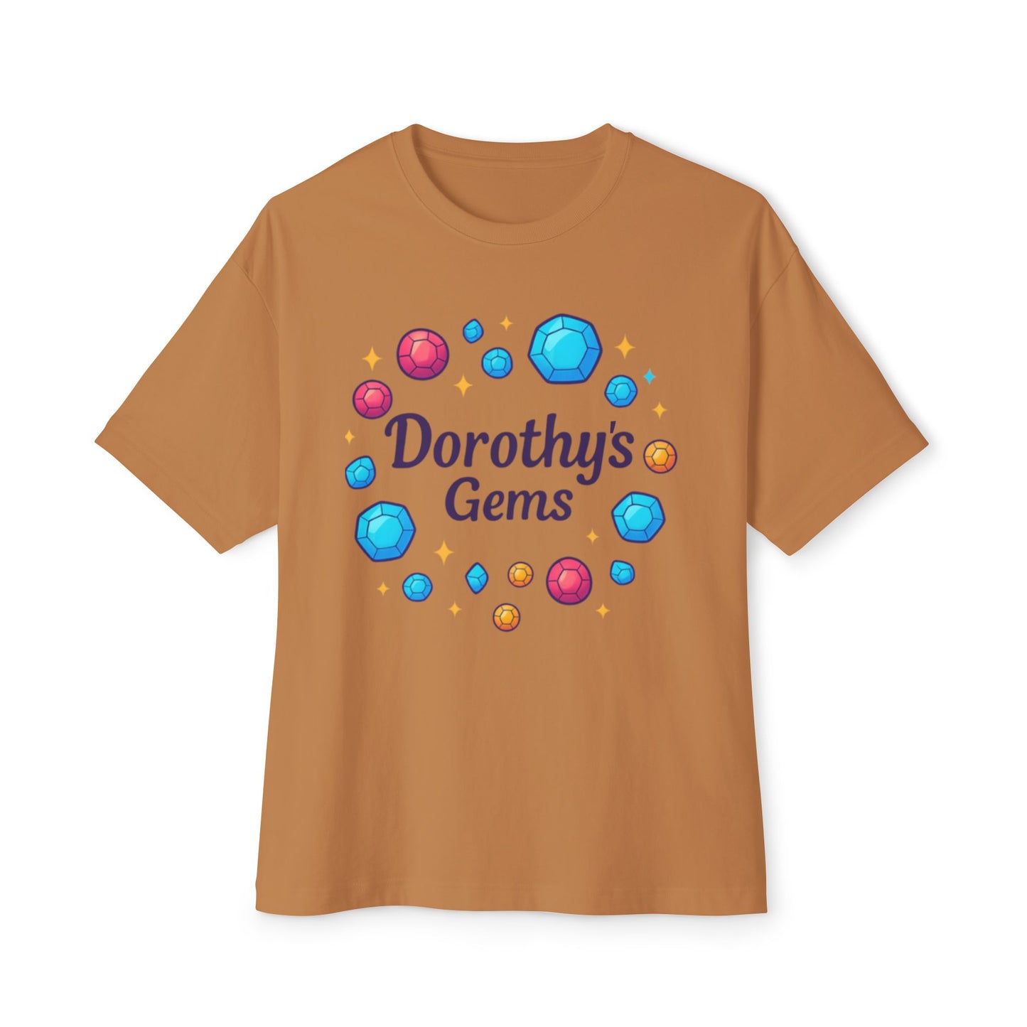 Dorothy's Gems Tee — Colorful Gemstone Logo T-Shirt