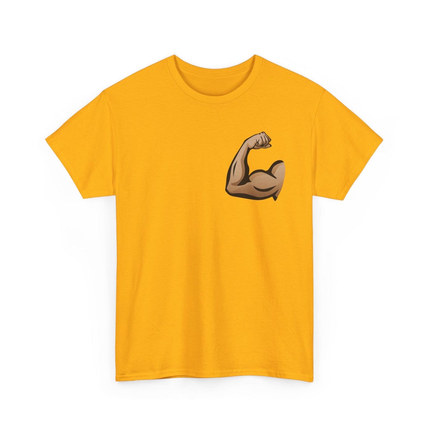 Built Different graphic tee | Flexing Arm Muscle T-Shirt