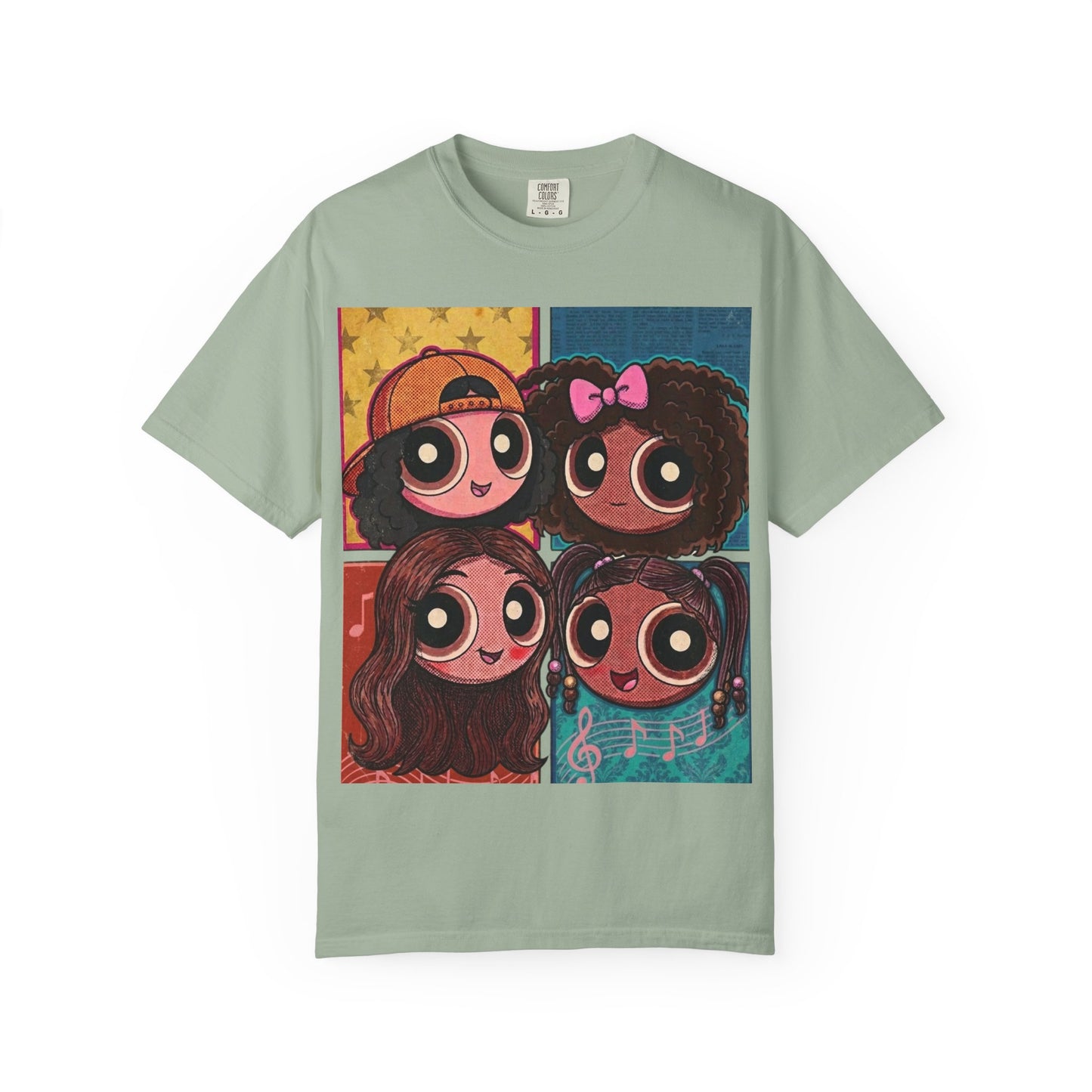 Dorothy's Gems Pop Art T-Shirt — Cute Retro Cartoon Sisters Tee