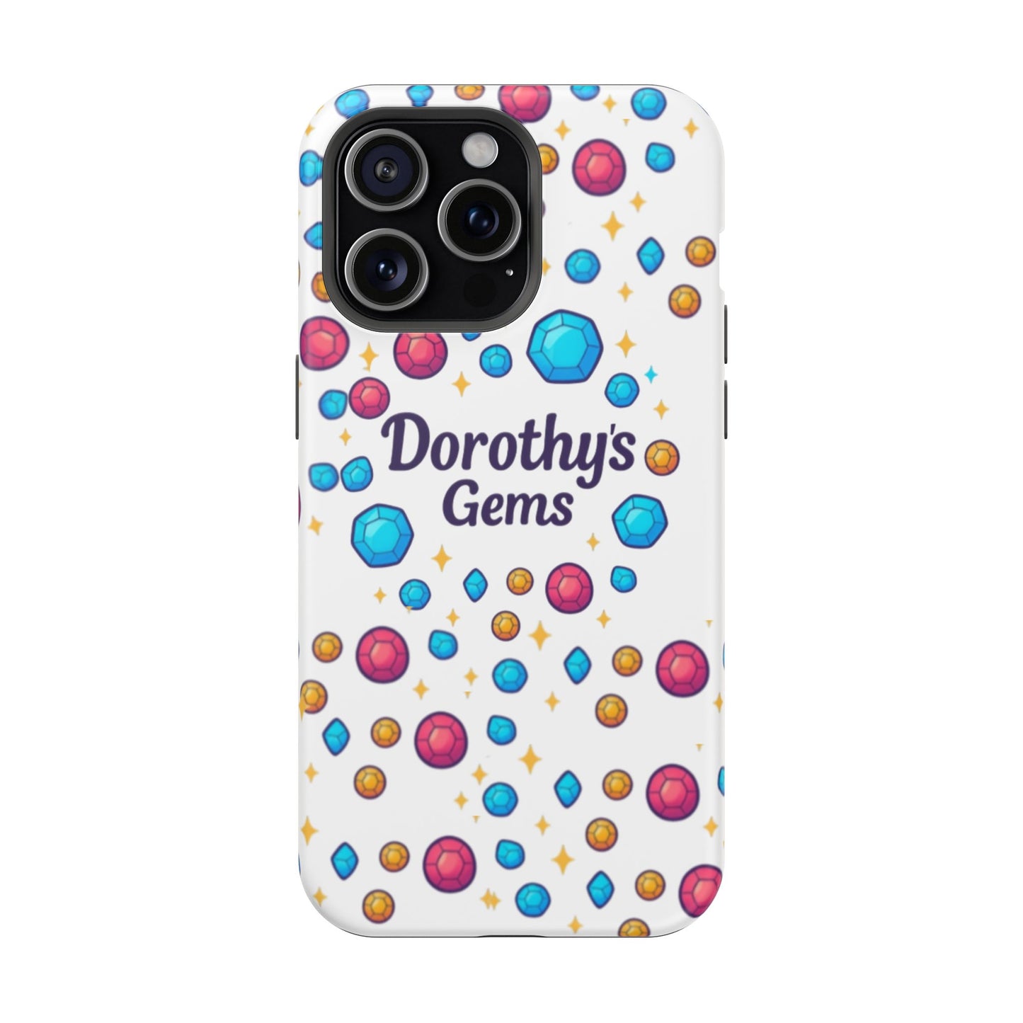 "Dorothy's Gems" Magnetic Impact-Resistant Case