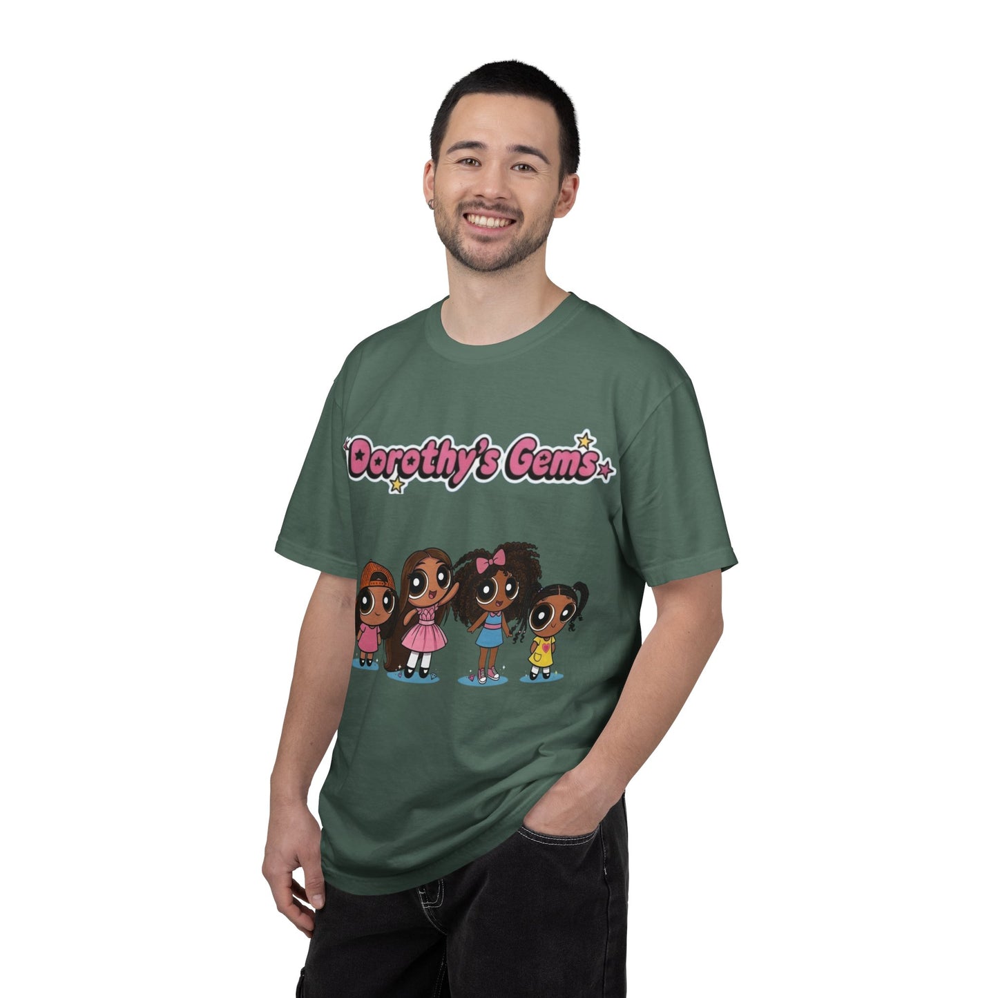 Dorothy's Gems Crewneck T‑Shirt — Cute Graphic Tee