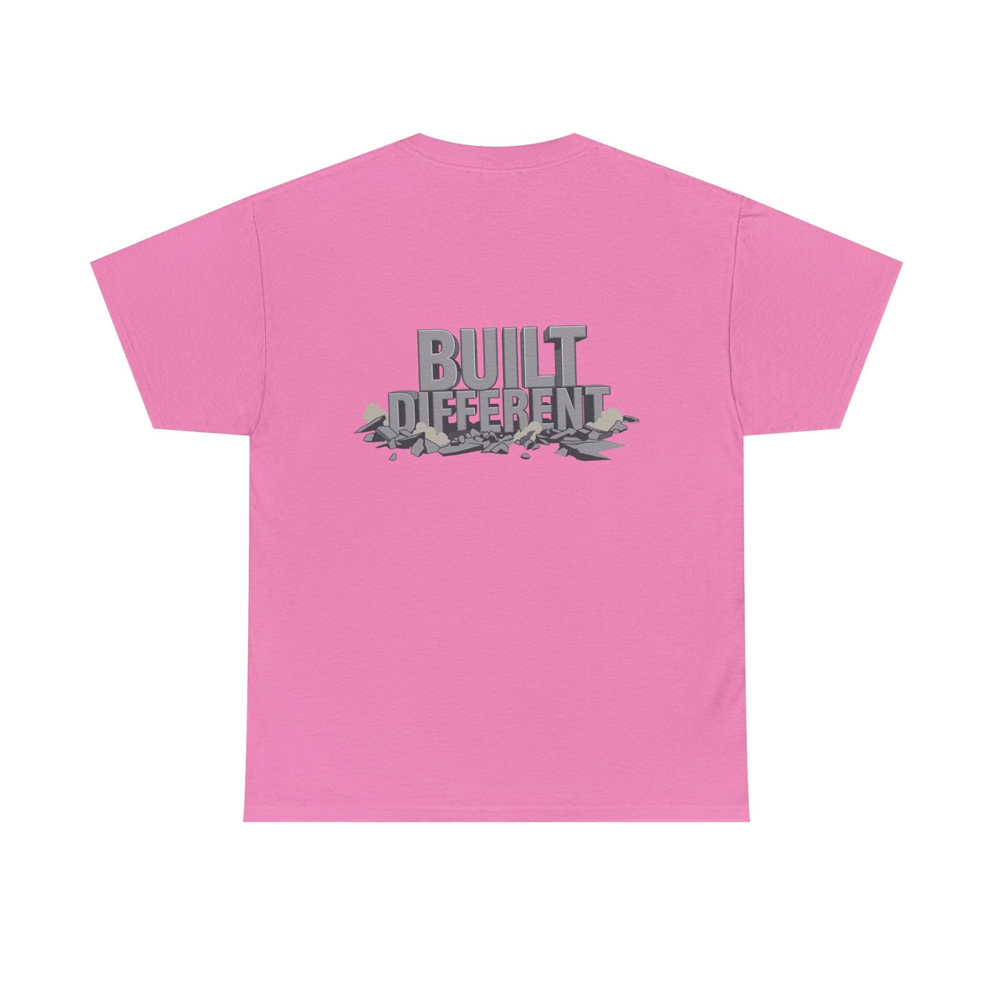 Built Different graphic tee | Flexing Arm Muscle T-Shirt