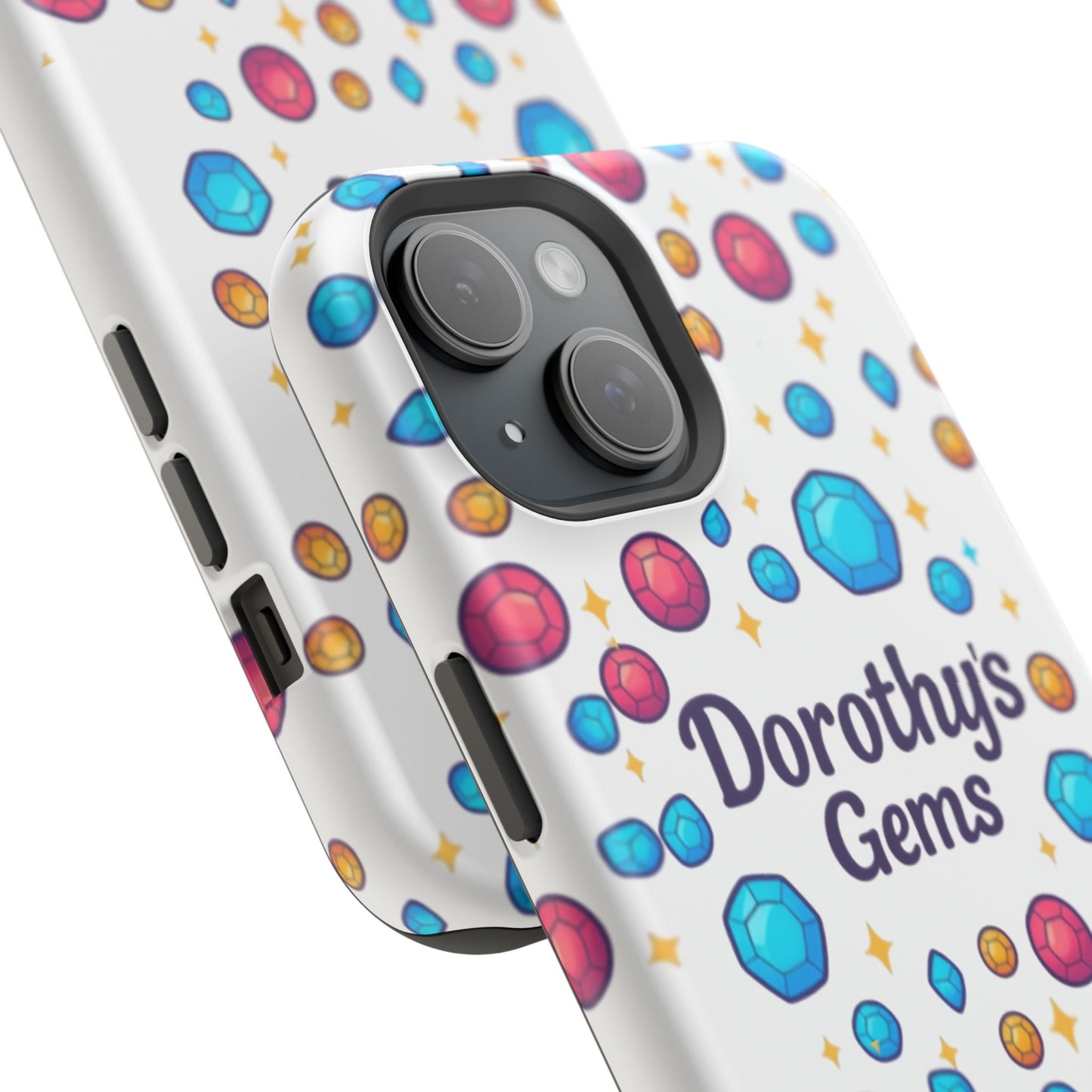 "Dorothy's Gems" Magnetic Impact-Resistant Case